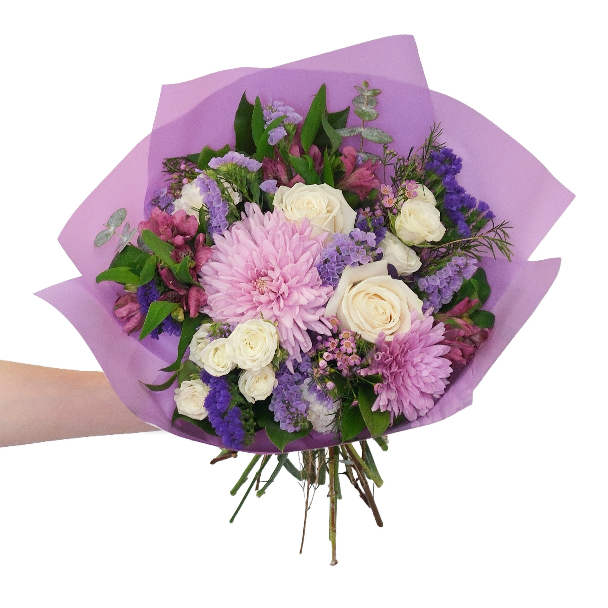 Mom's Purple Bouquet