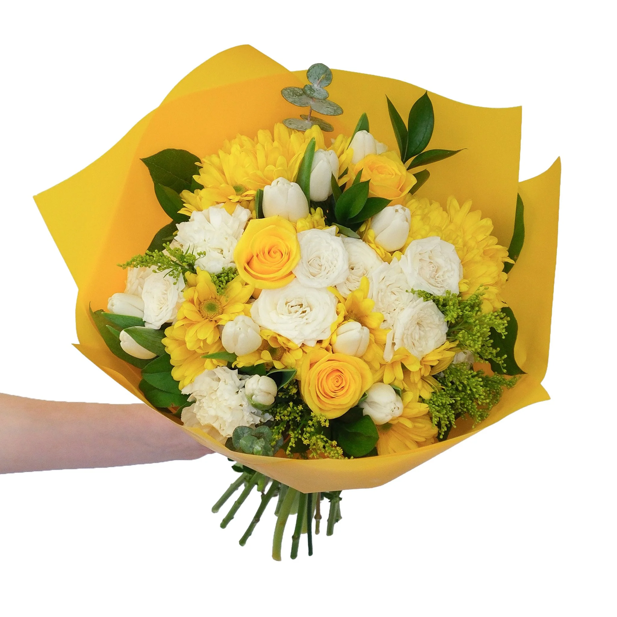 Mom's Yellow Bouquet