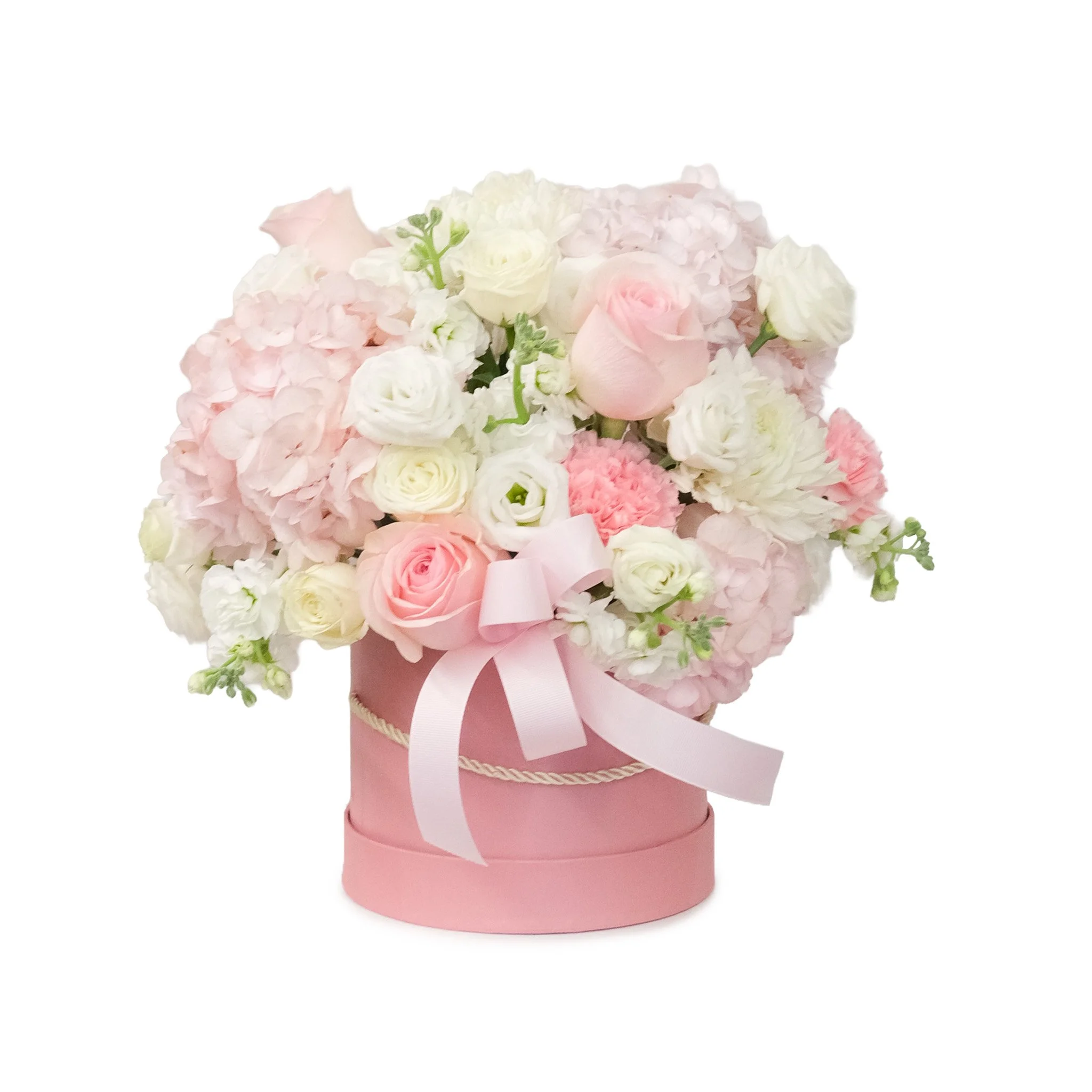 Delicate Pink Box Arrangement