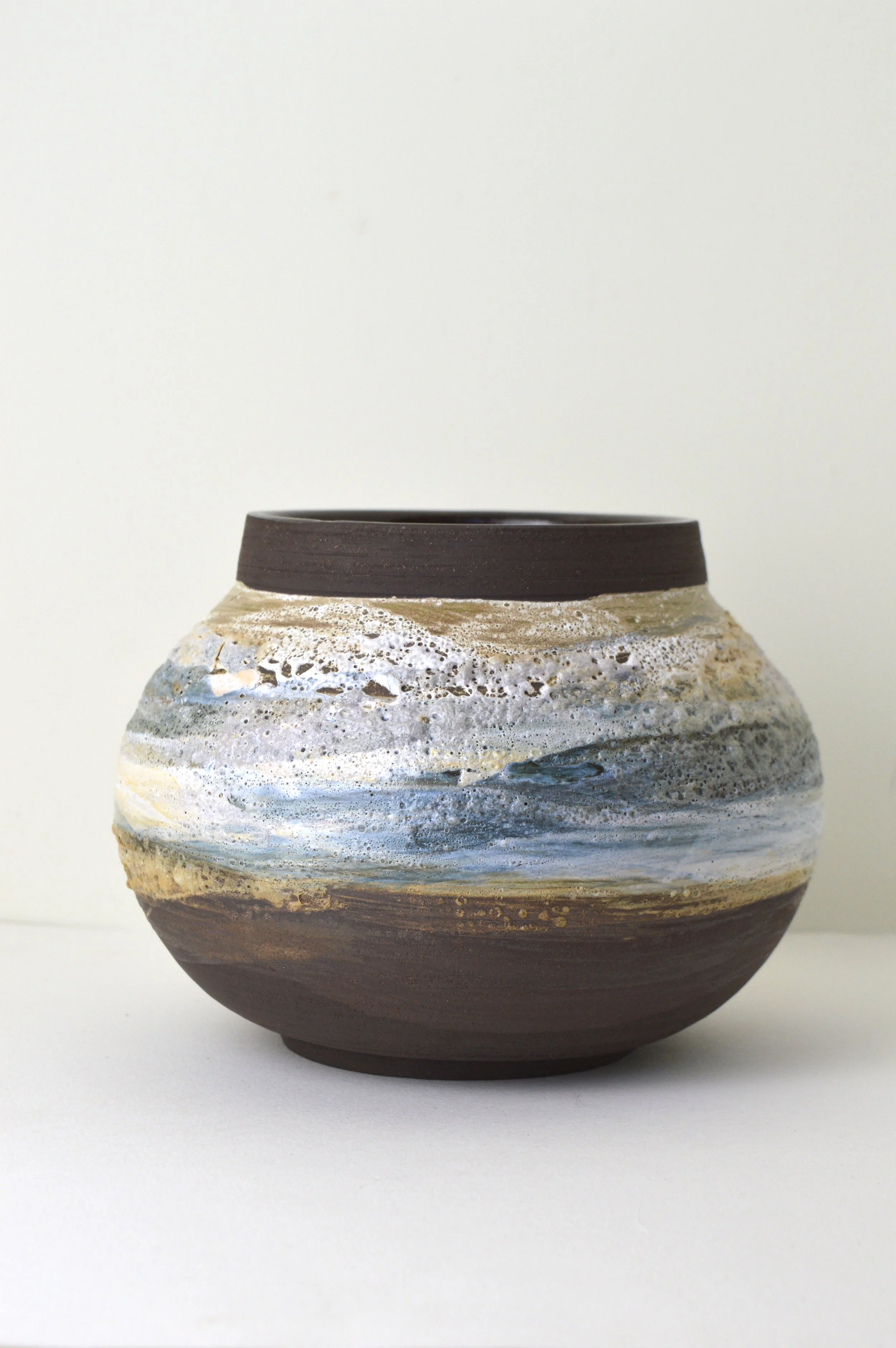 Memories of the Swale- Rounded Jar #2