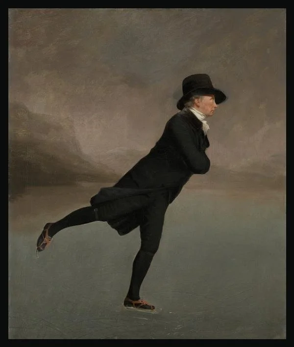 'Skating on Duddingston Loch' 