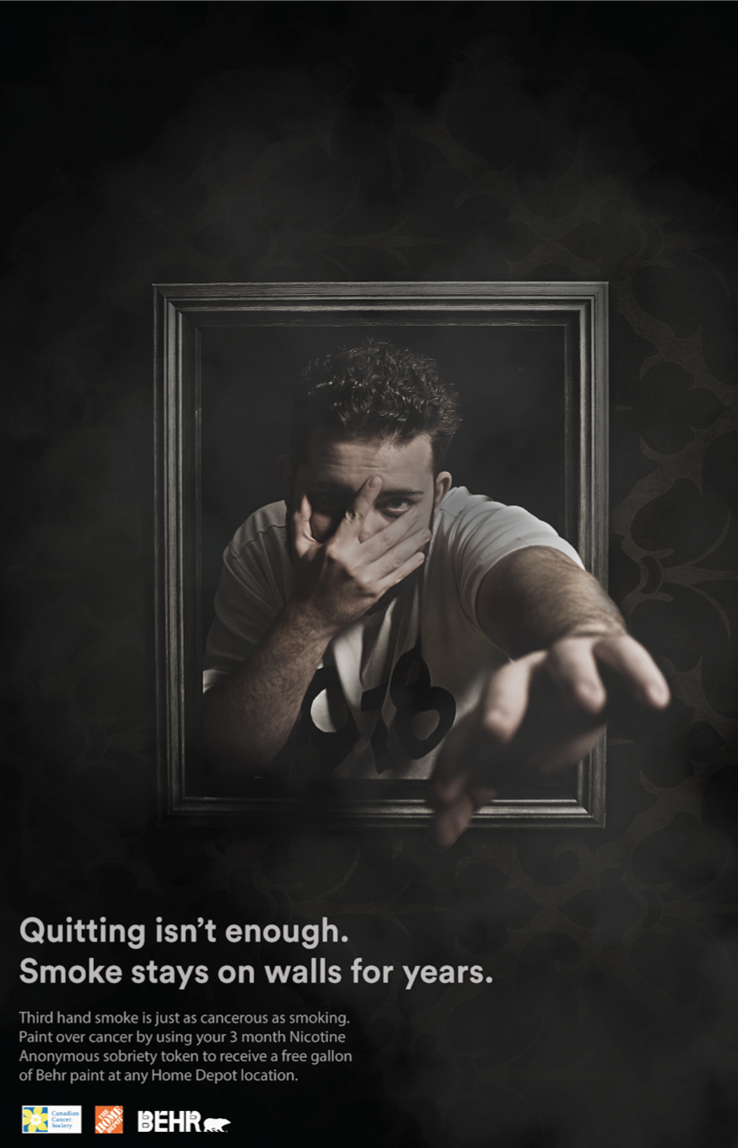  Promotional print campaign. 