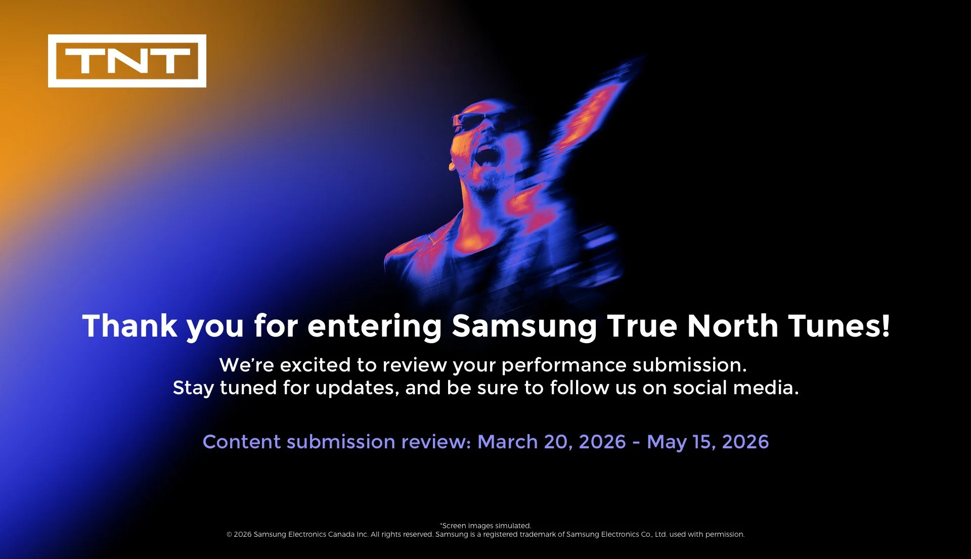 Thank you email for submissions