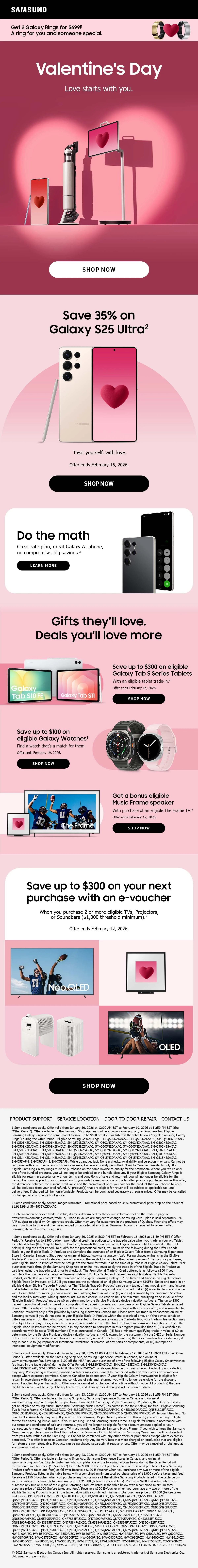 CRM promotional email