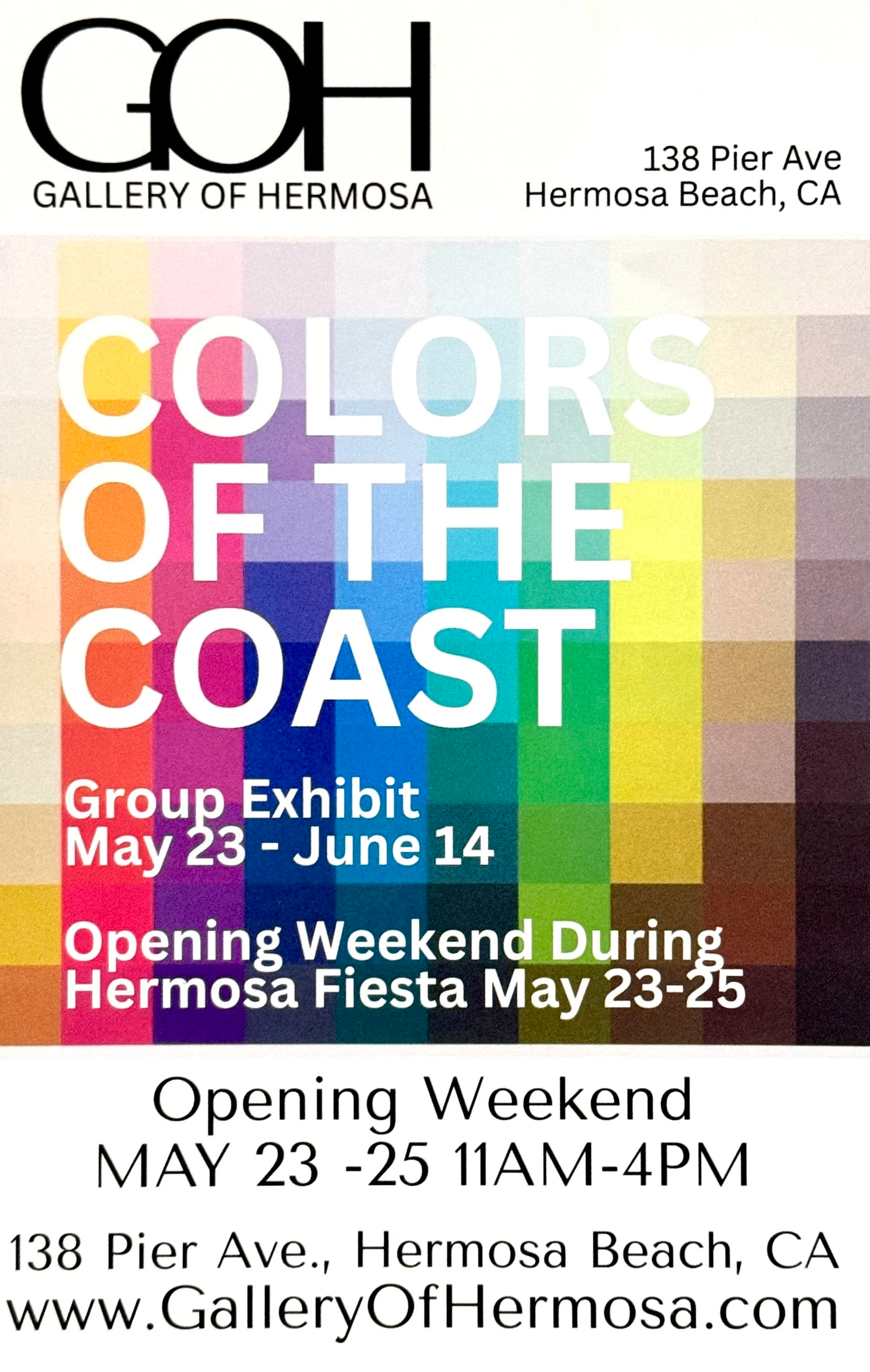 Colors of the Coast — Group Exhibit at Gallery of Hermosa