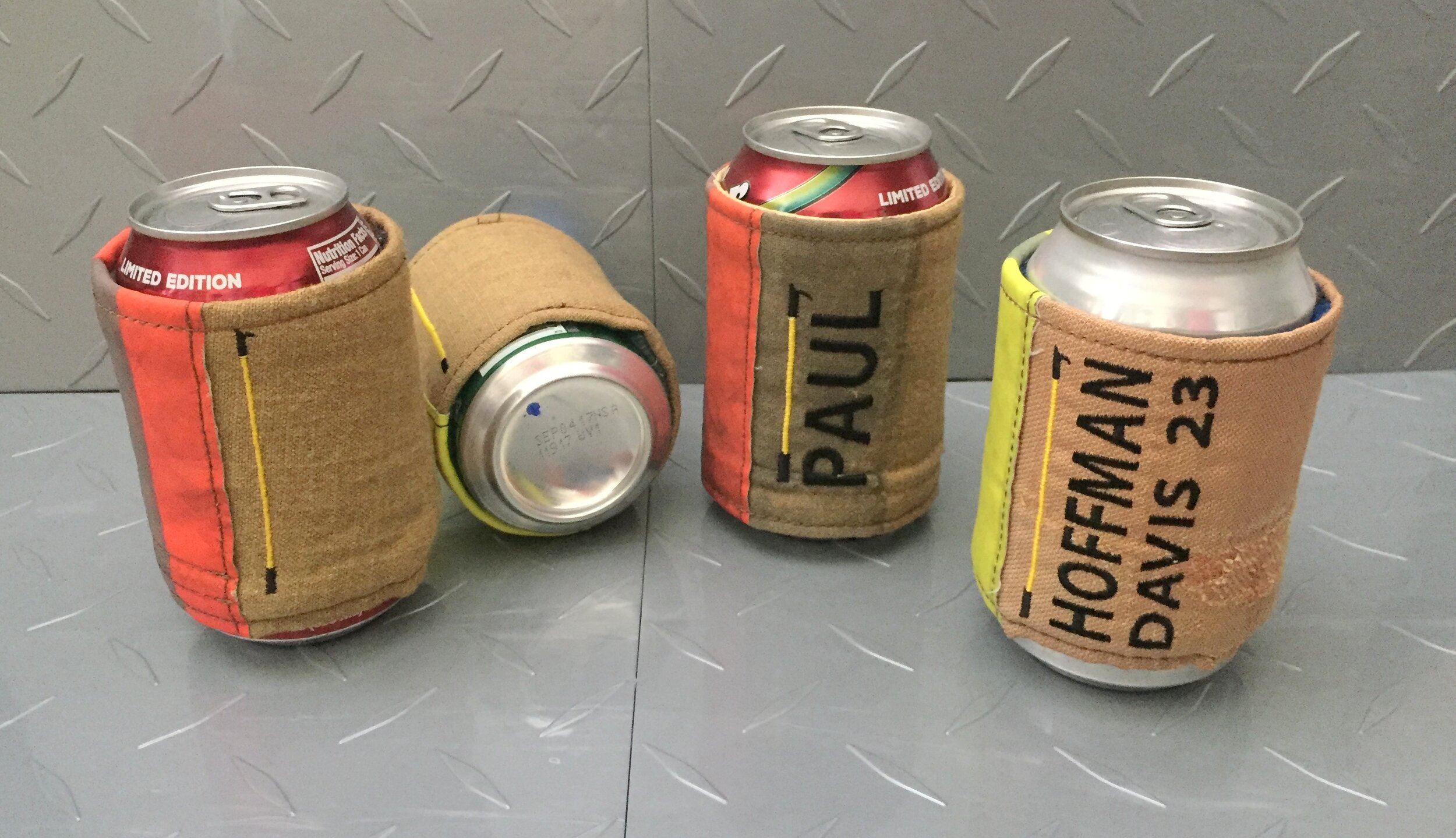 Firefighter's Personalized Insulated Can Koozie 