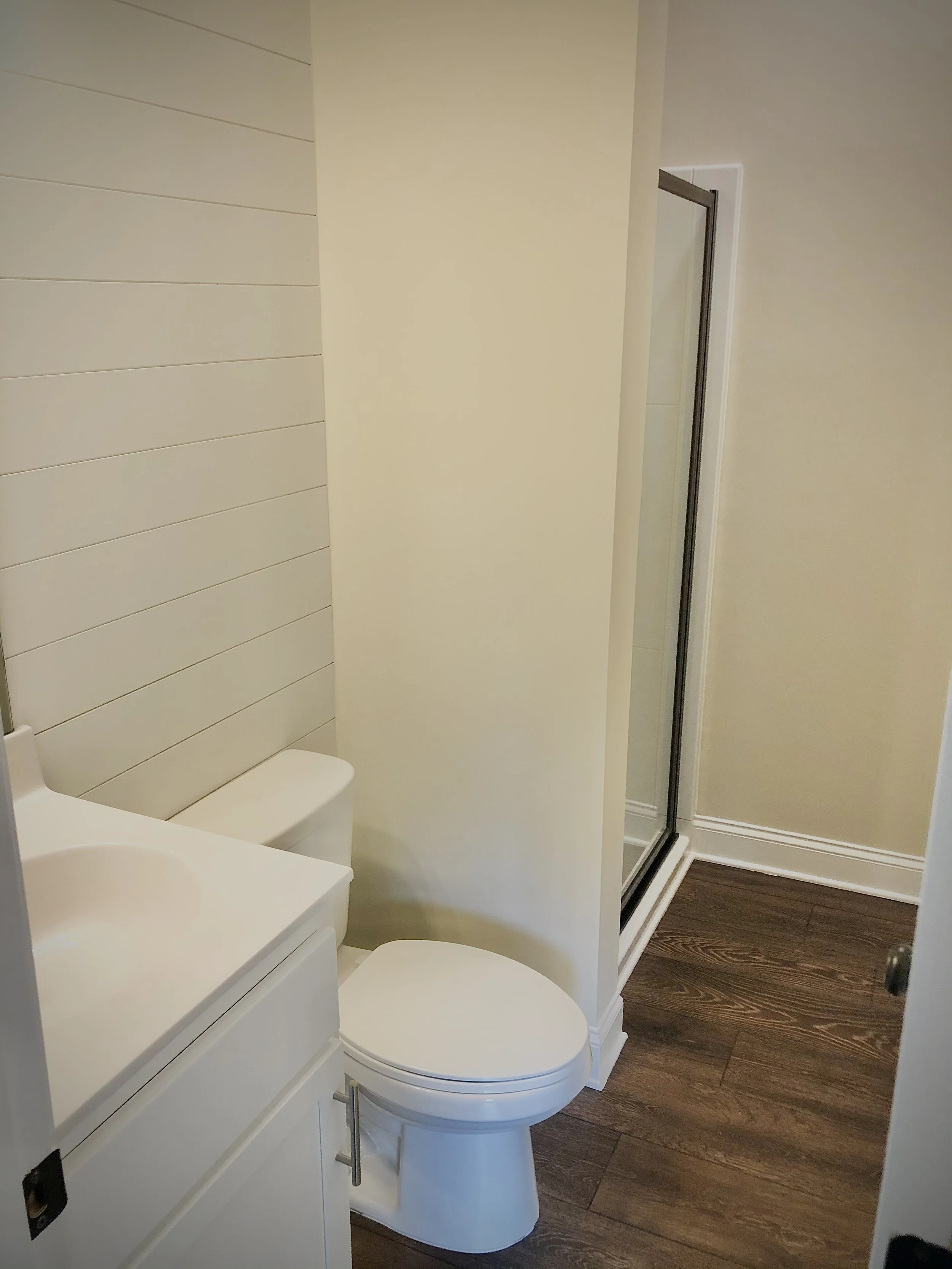 Full bathroom ADU in Durham