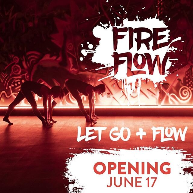 💥OPENING OUR DOORS TODAY💥Lets do this y&rsquo;all ... we are beyond excited to bring our sweaty style to the LGD. Sign up via MINDBODY [1 class left today @ 5:30pm!!🎶] or head to our website [FireFlowStudio.com] to become a full Member [link in pr
