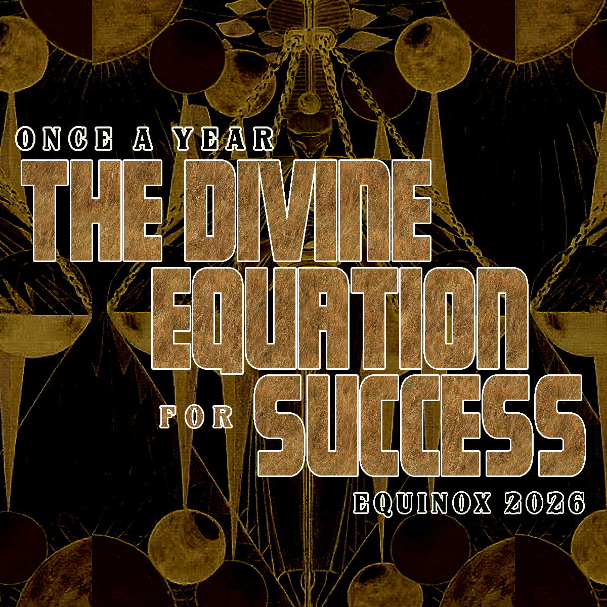 Once a Year: The Divine Equation for Success