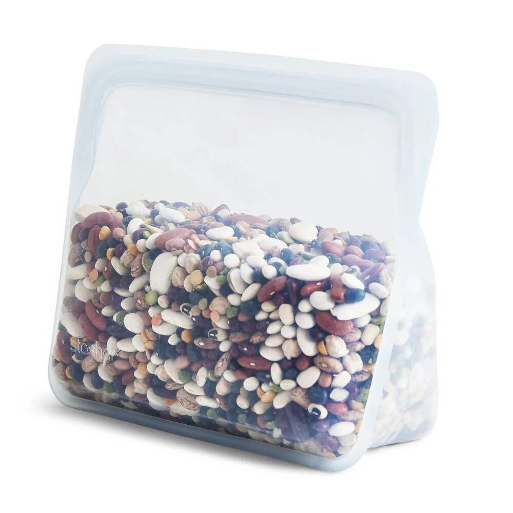 Stasher's Reusable Silicone Stand Up Bag