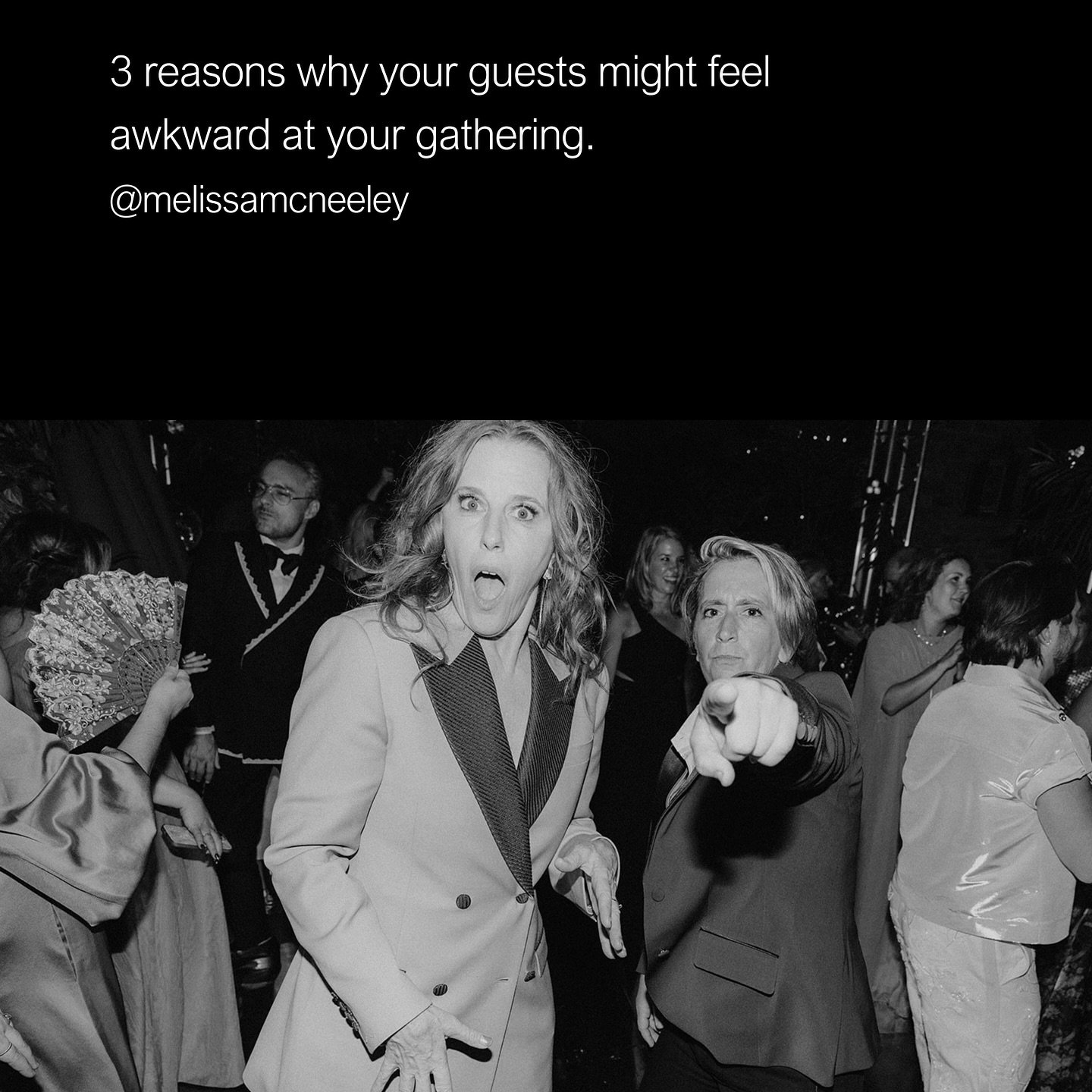 1. They weren&rsquo;t welcomed.

Greet them. Welcome them. Offer a drink. It&rsquo;s a tricky situation walking into a party where you may or may not know anybody. Make sure they feel comfortable.

2. They weren&rsquo;t introduced to anyone.

Introdu