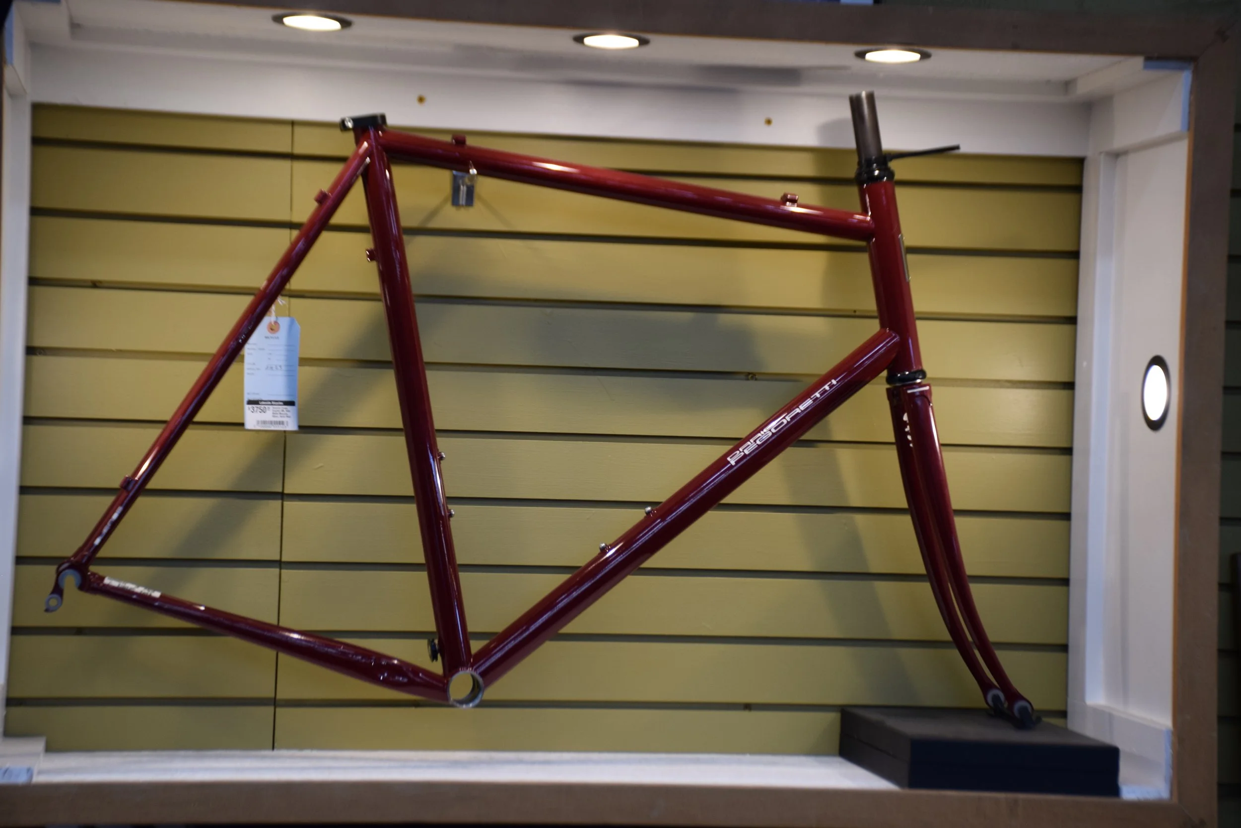 Custom 60cm 2023 Pegoretti Duende CX Frame and Steel Fork