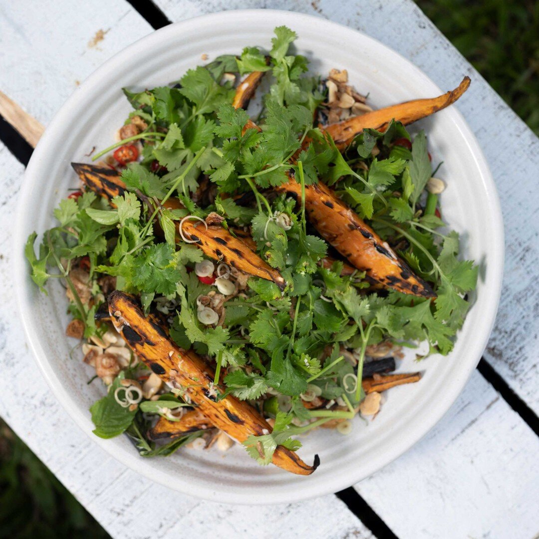 If you'd like to give @hayden_quinn's beautiful Vegan Grilled Sweet Potato Salad ago, then the recipe is available on our website, which you can get to via the link in the bio above.

#TAHQ #tasteofaustraliaHQ @boomtownpictures @australia @wotifcom @