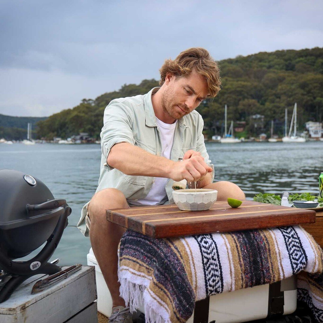 With meat from Ross and IPA from Grant, @hayden_quinn sets up for his cook at Church Point at Pittwater, and it was the perfect spot to wrap up our Northern Beaches episode and our third season!

Tune in tomorrow to catch our season finale, 4:30pm on