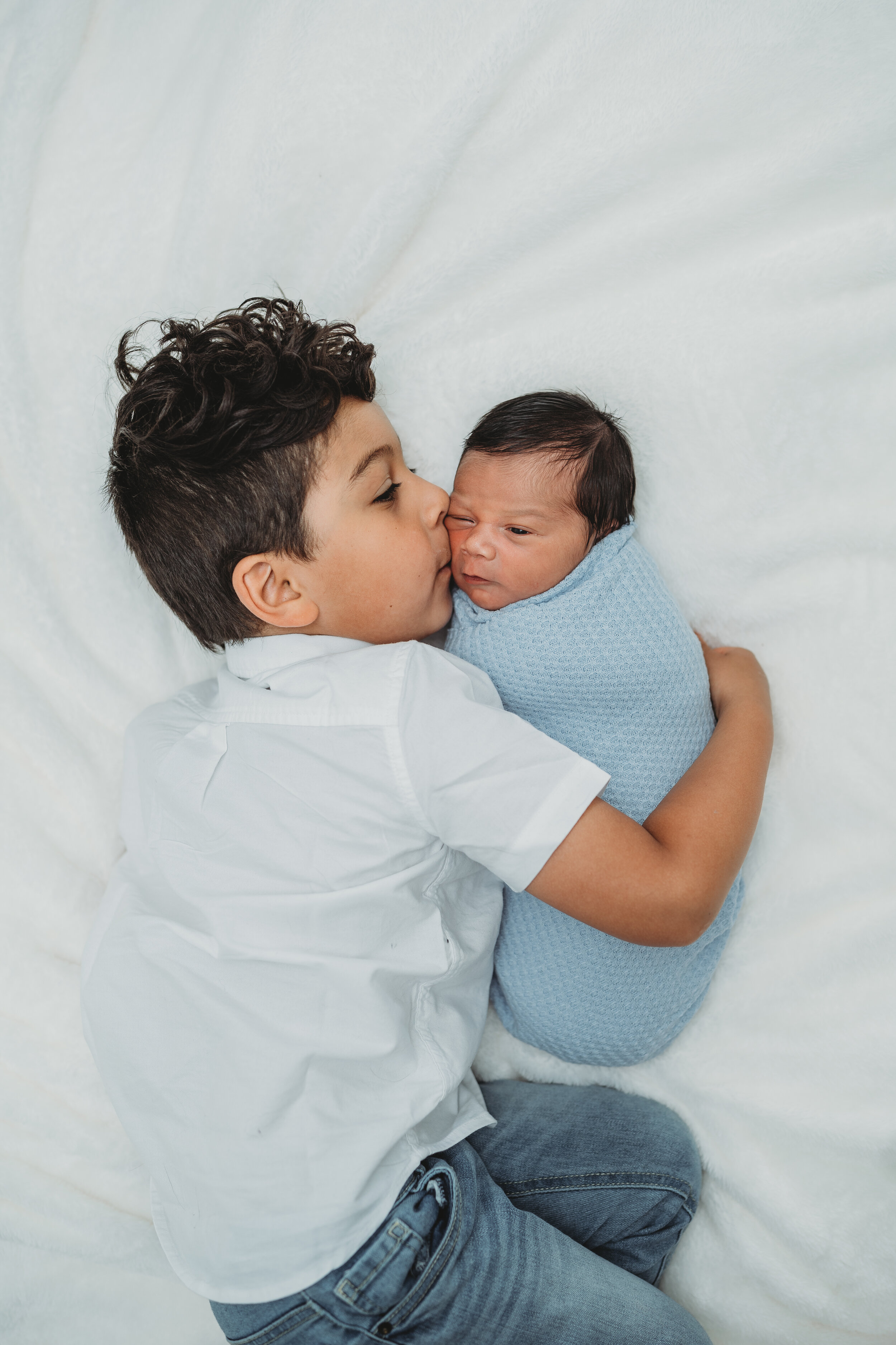 Poconos in home newborn photographer 