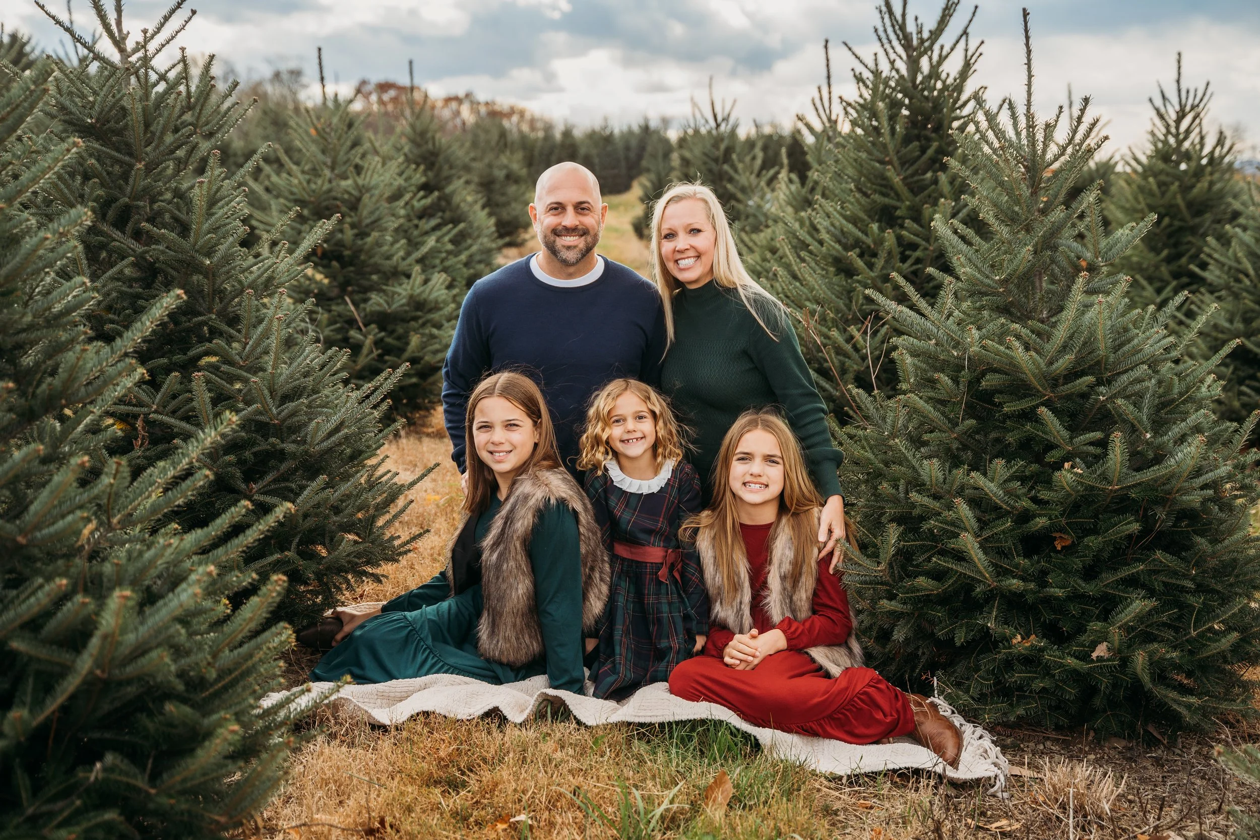 Christmas tree farm session