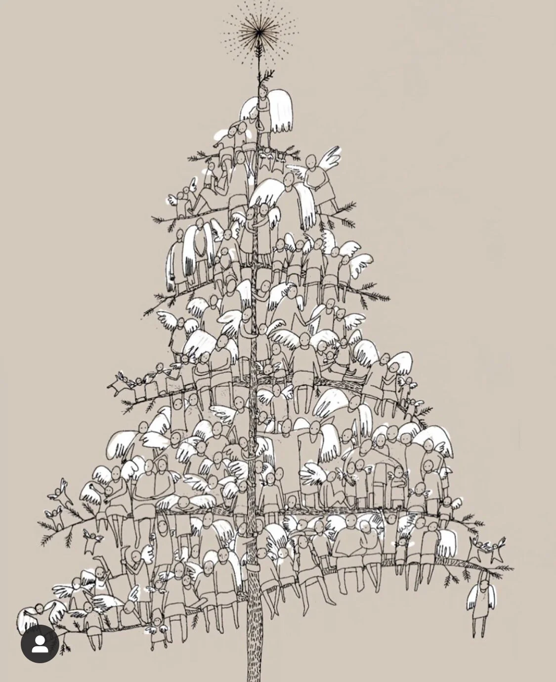   “Angel Tree”  (Two sizes)