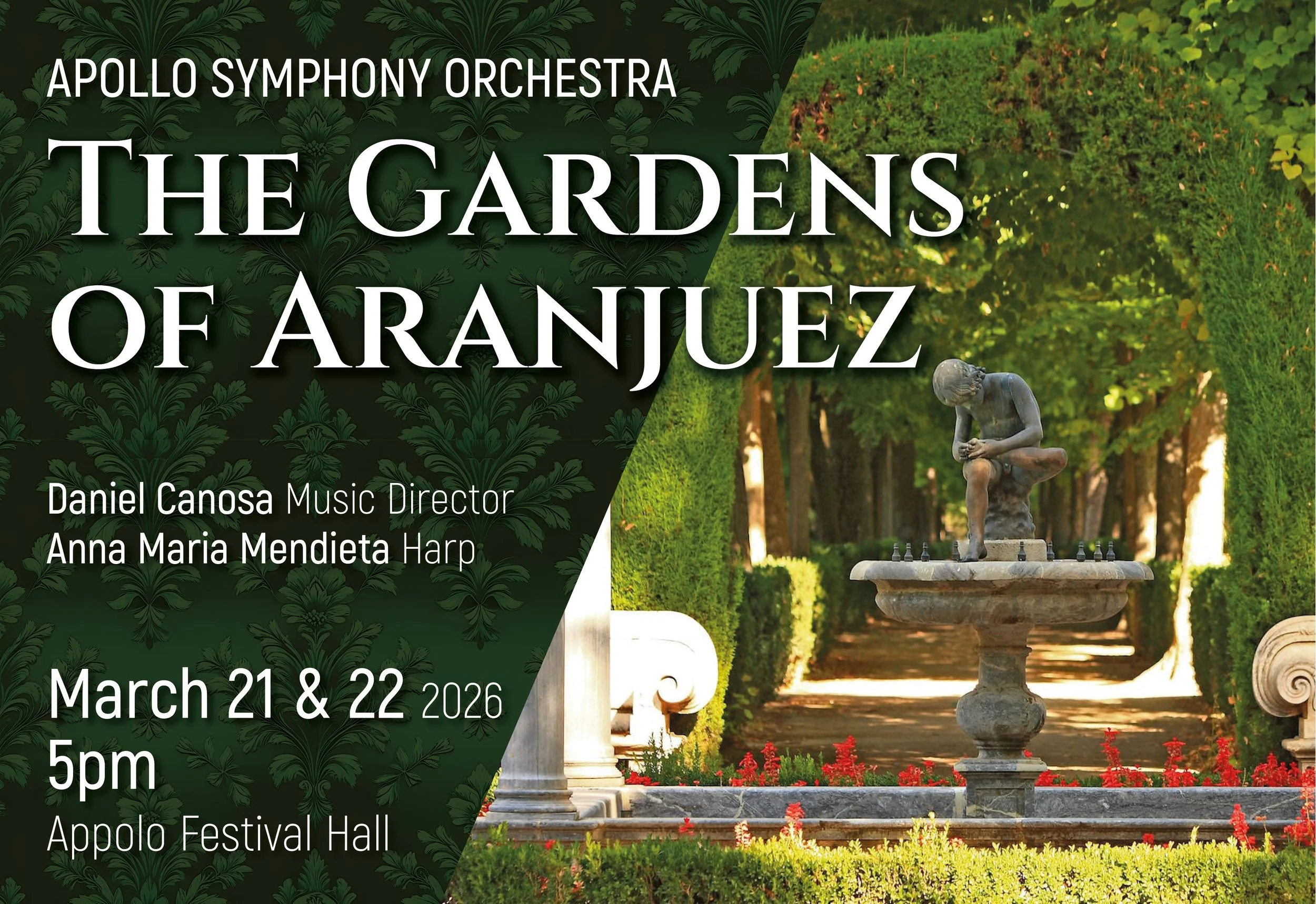 Rodrigo concerto with harp