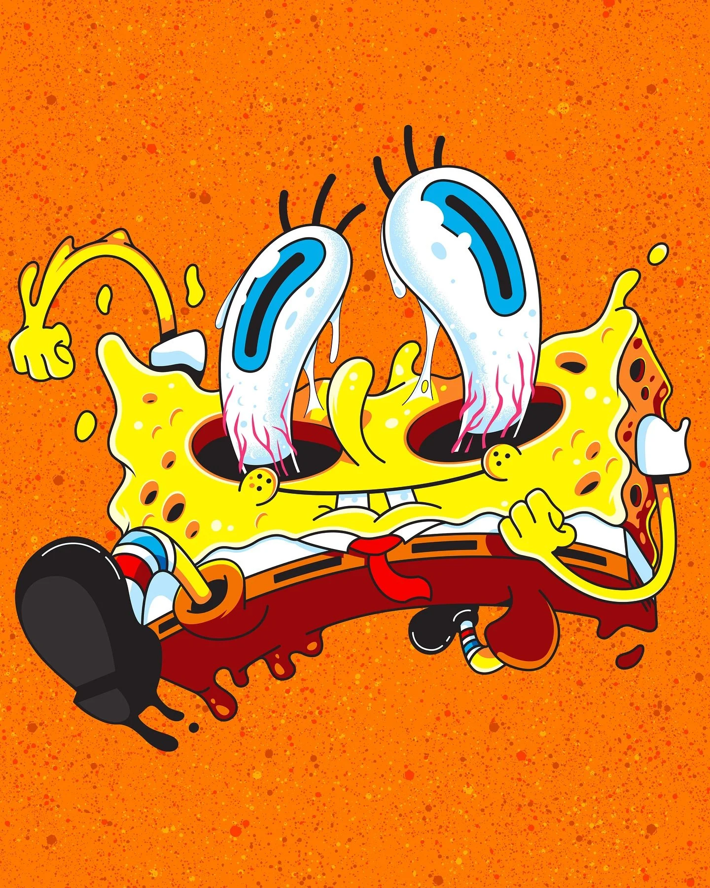 One of my favorite parts of working on Nickelodeon&rsquo;s Consumer Products team was getting the chance to illustrate some of my all-time favorite characters from @spongebob .

This show will always take me back to my childhood &mdash; it had such a