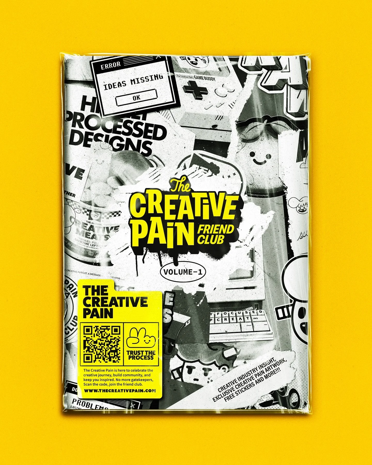 The Creative Pain Friend club Zine is coming!!!! I&rsquo;m too excited about this project. I&rsquo;m nearly finished, and it&rsquo;ll be packed with 32 pages of fun activities, artwork, and articles about the creative world. It&rsquo;s simply a fun c