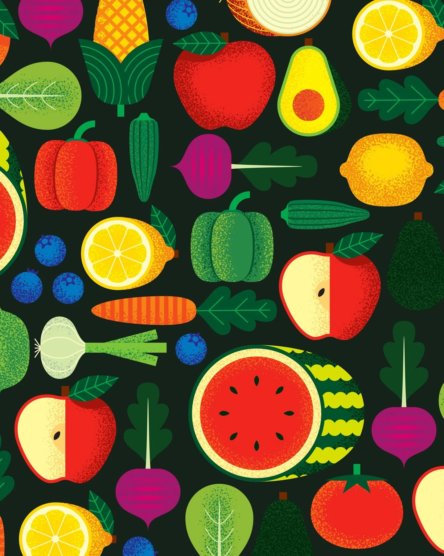 Feeling fresh!!! 🍉🍋🍎🥦

I&rsquo;ve working away on a new project, where I&rsquo;m doing a deep dive into a proper brand refresh. Bringing all the fun and vibrant foods we know and love. These are a few ideas that didn&rsquo;t make the cut but very