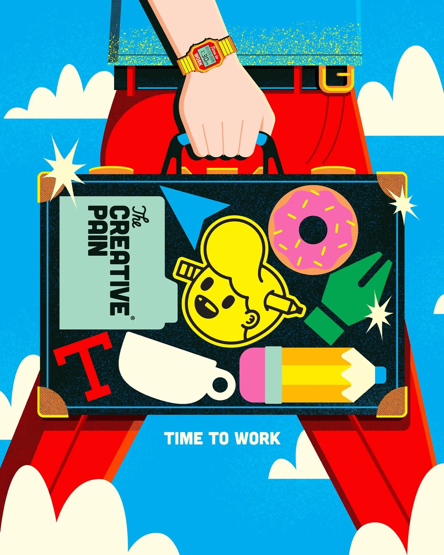 It&rsquo;s finally happening.✏️🤘

After much anticipation, I&rsquo;m hosting my first in-person Creative Pain workshop at @cropcons in Austin, TX.

We&rsquo;re diving into perspective, dimensional illustration, and building work that feels intention