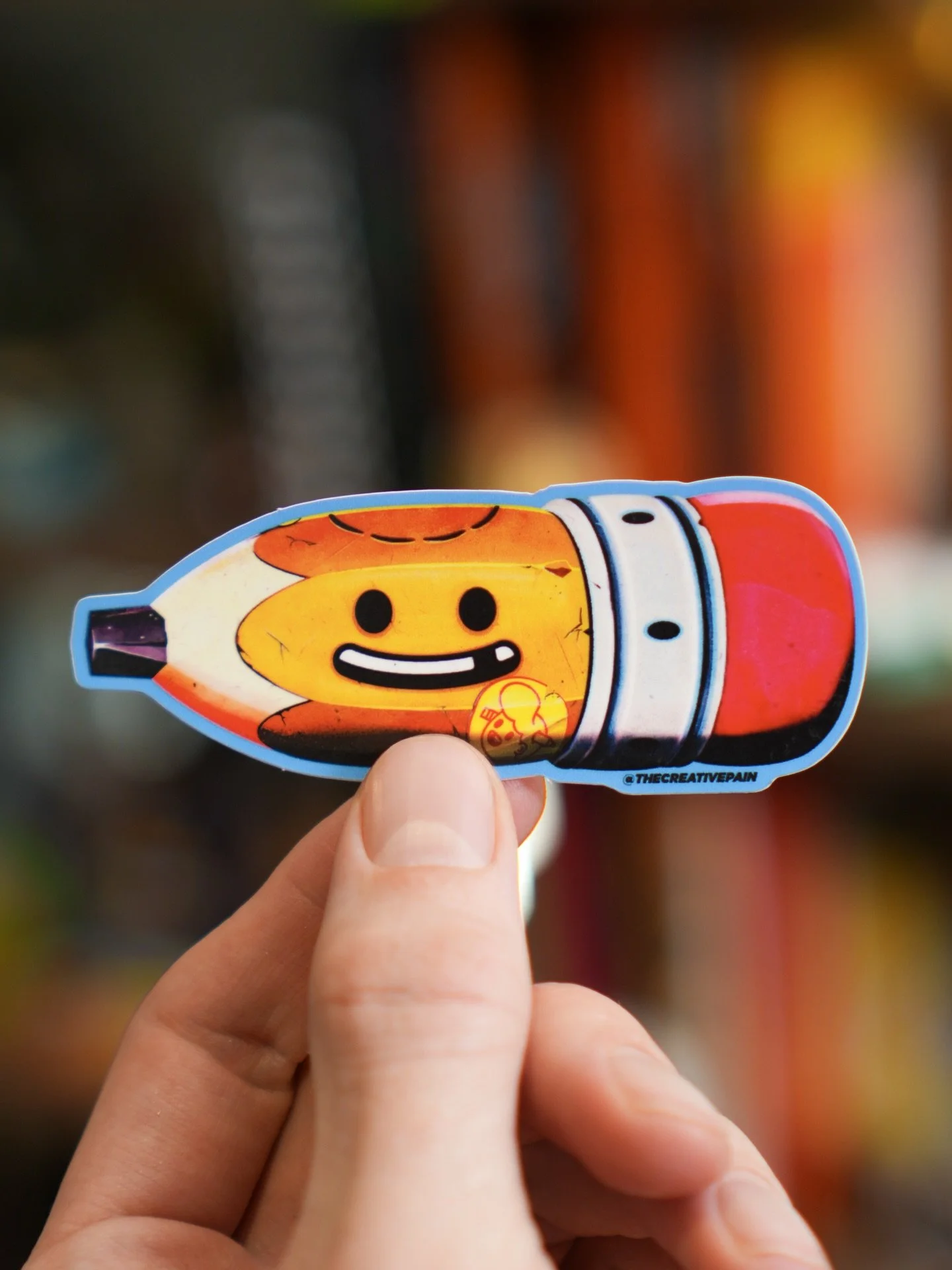 Pencil pusher from day one ✏️🔥

Something always exciting about seeing your work translated onto stickers, products, etc. It&rsquo;s a simple and relatively easy thing to make happen these days. Something as simple as a sticker can be the perfect wa