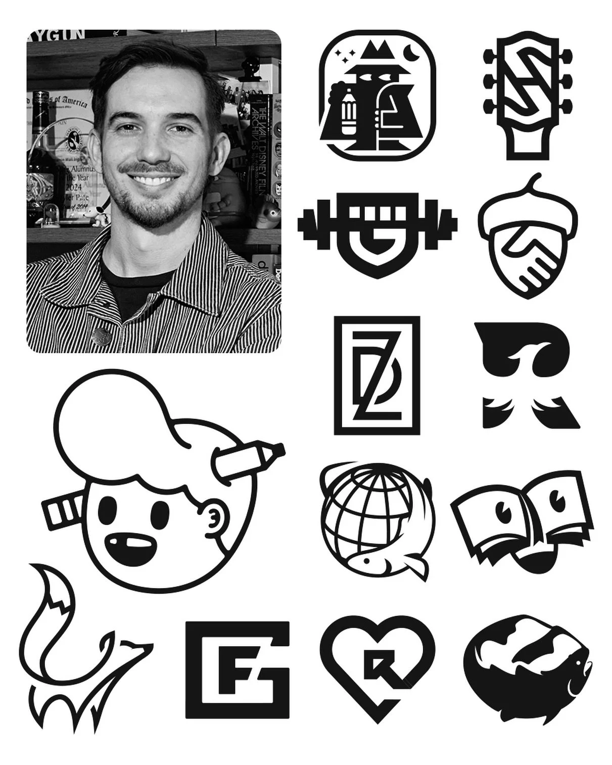 It&rsquo;s been really fun seeing so many creatives share their logo collections through @logoarchive @logoarchive.now 

So many talented designers out there crafting incredible marks and identities that I had no idea existed. It&rsquo;s honestly ins
