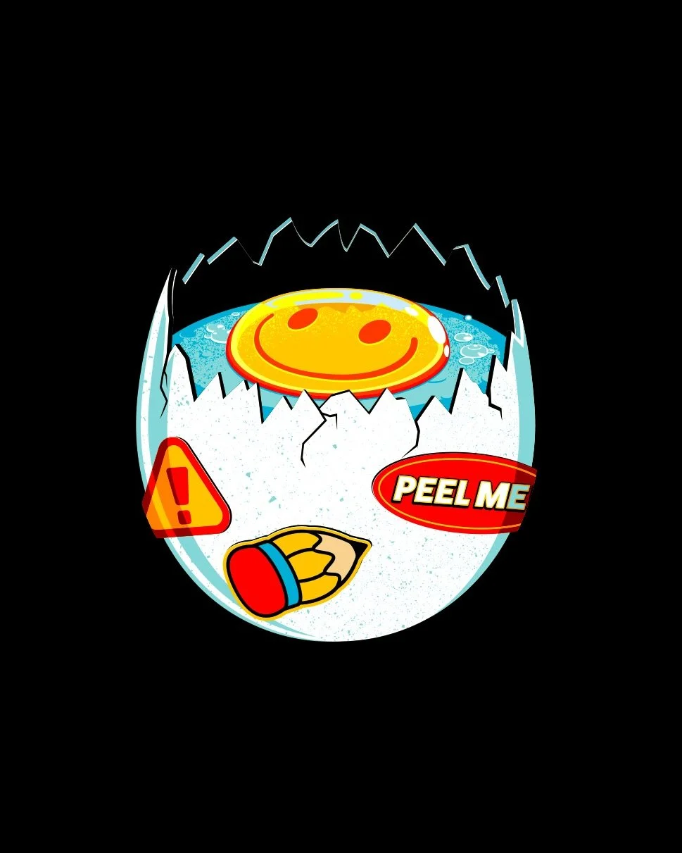 Smiling on the inside 🍳 ✏️

#graphicdesign #illustrator #vectorart
