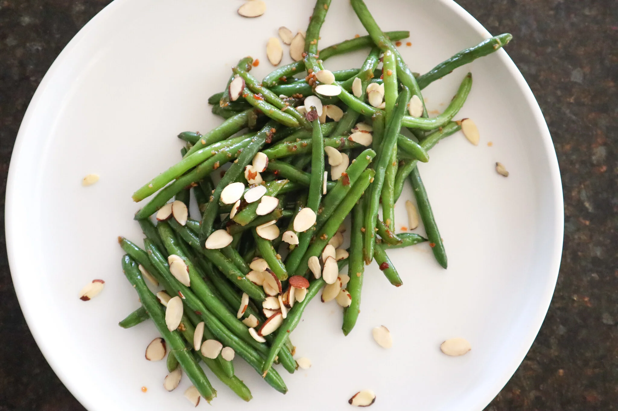 Sweet & Spicy Garlic Green Beans — Wann House