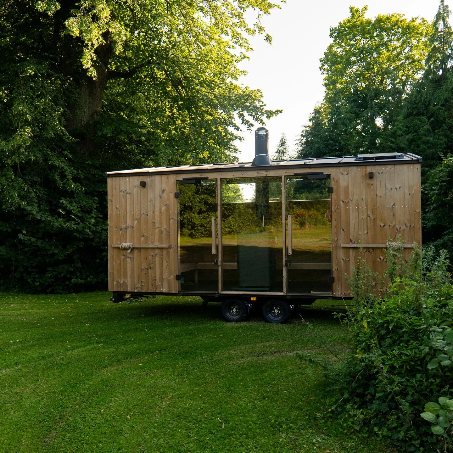 We’re happy to share that @jord.yoga , a much-loved local studio here on Falster, is adding contrast therapy to their practice. 
They chose Scandinavian Sauna's Large Gus Master sauna model for their beautiful setting in Cortzelitze, where it