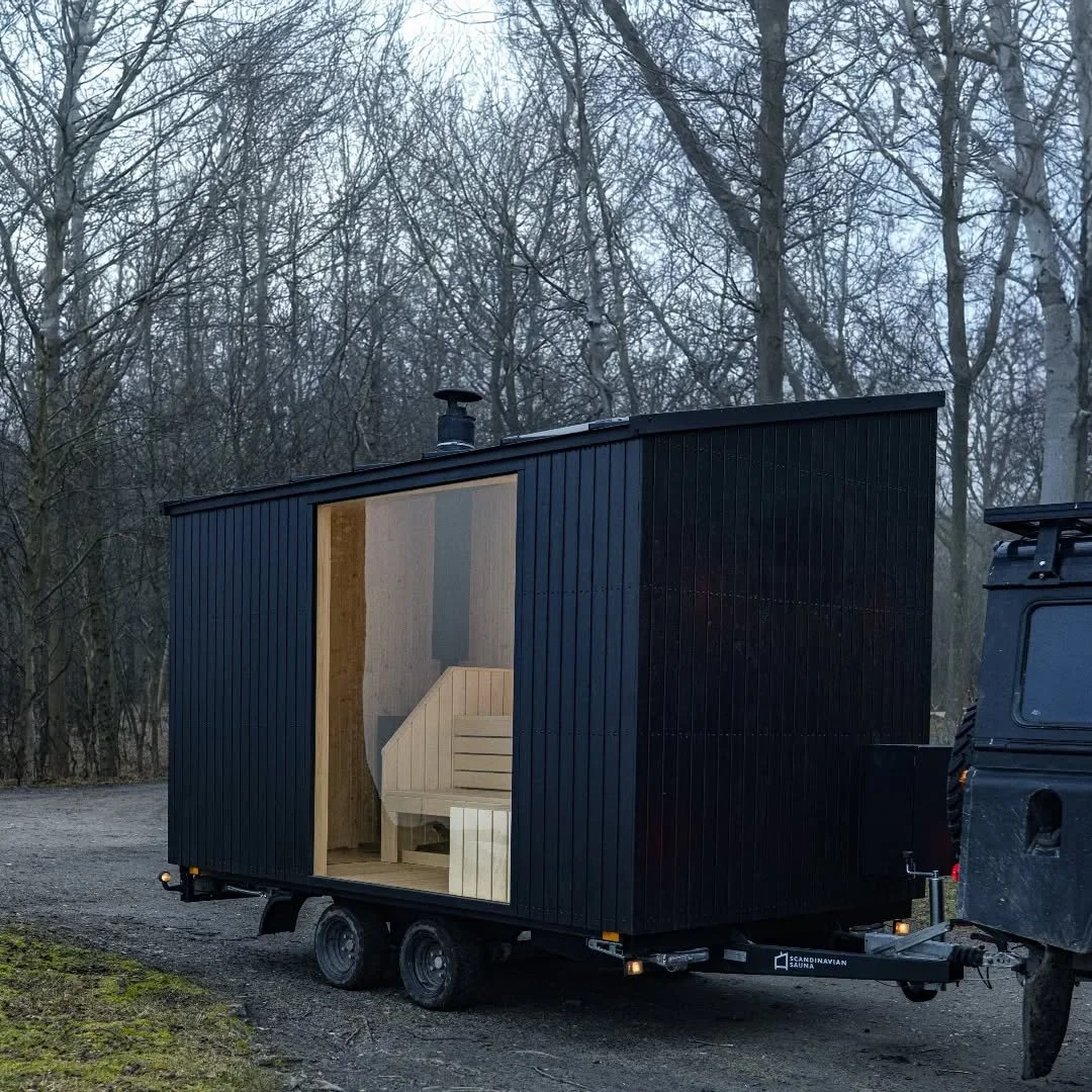 We designed this sauna around how we actually use it, and by listening closely to the people running them every day.

This one focuses on getting more comfortable seating into a mobile unit, without compromising the experience.

It&rsquo;s been refin