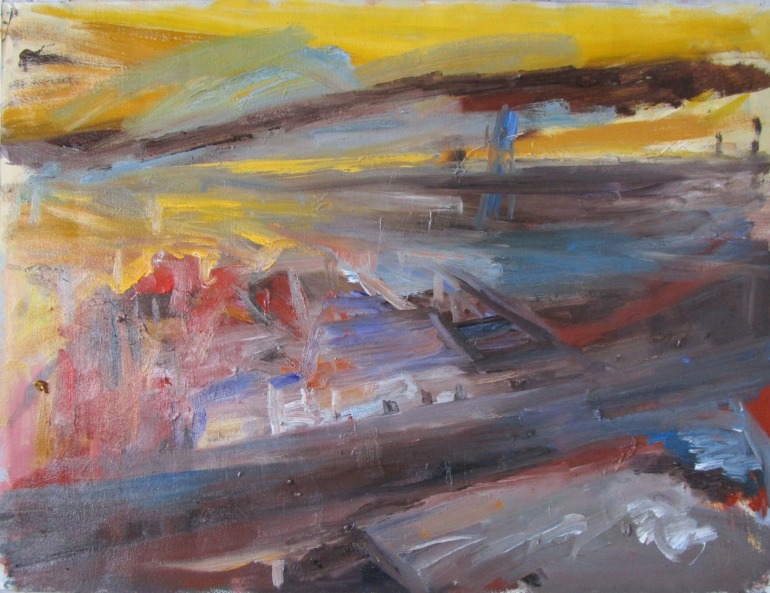 Nightfall, Teesside