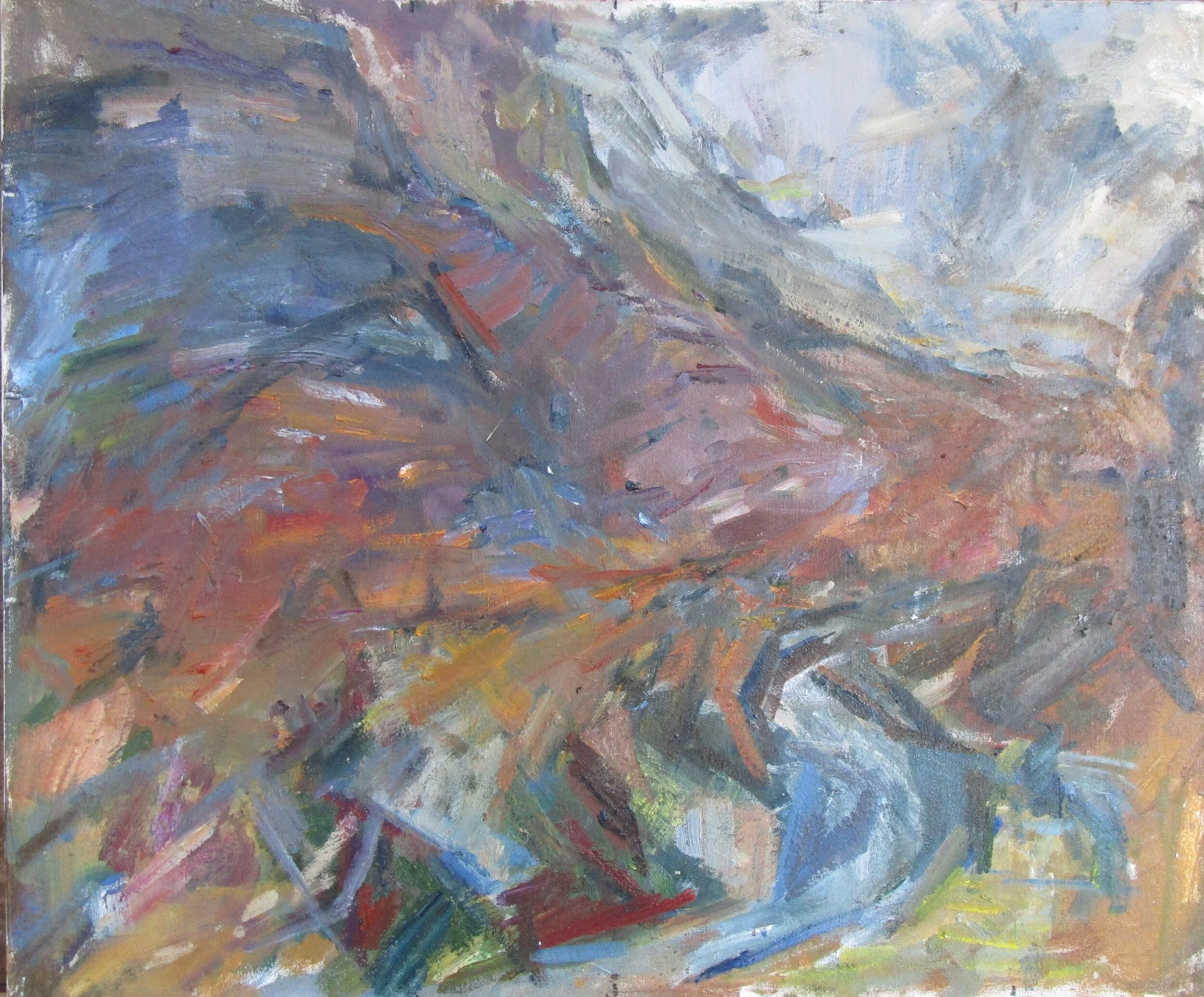 The River Torridon with the Slopes of Liathach