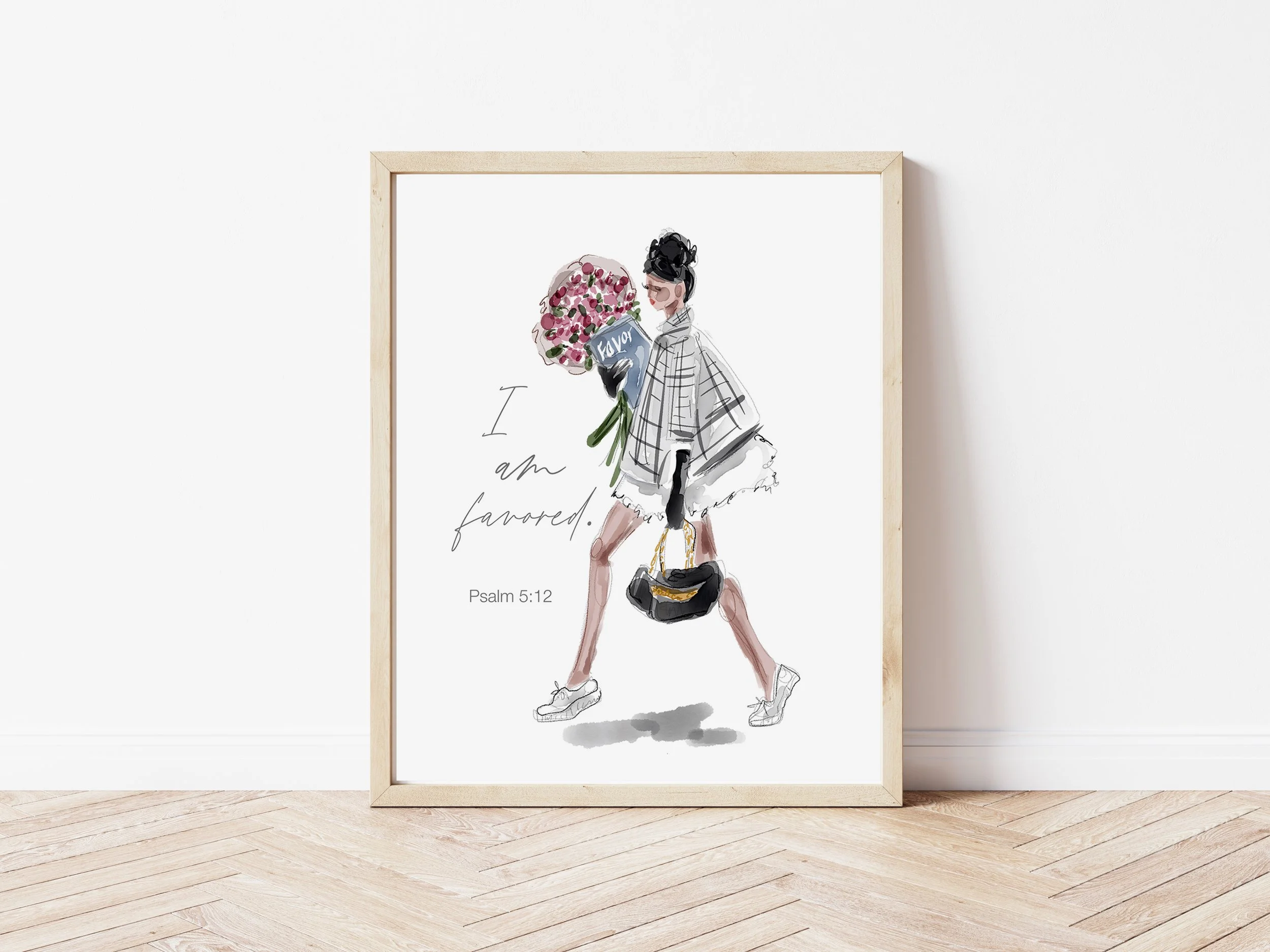 "I am favored." Psalm 5:12