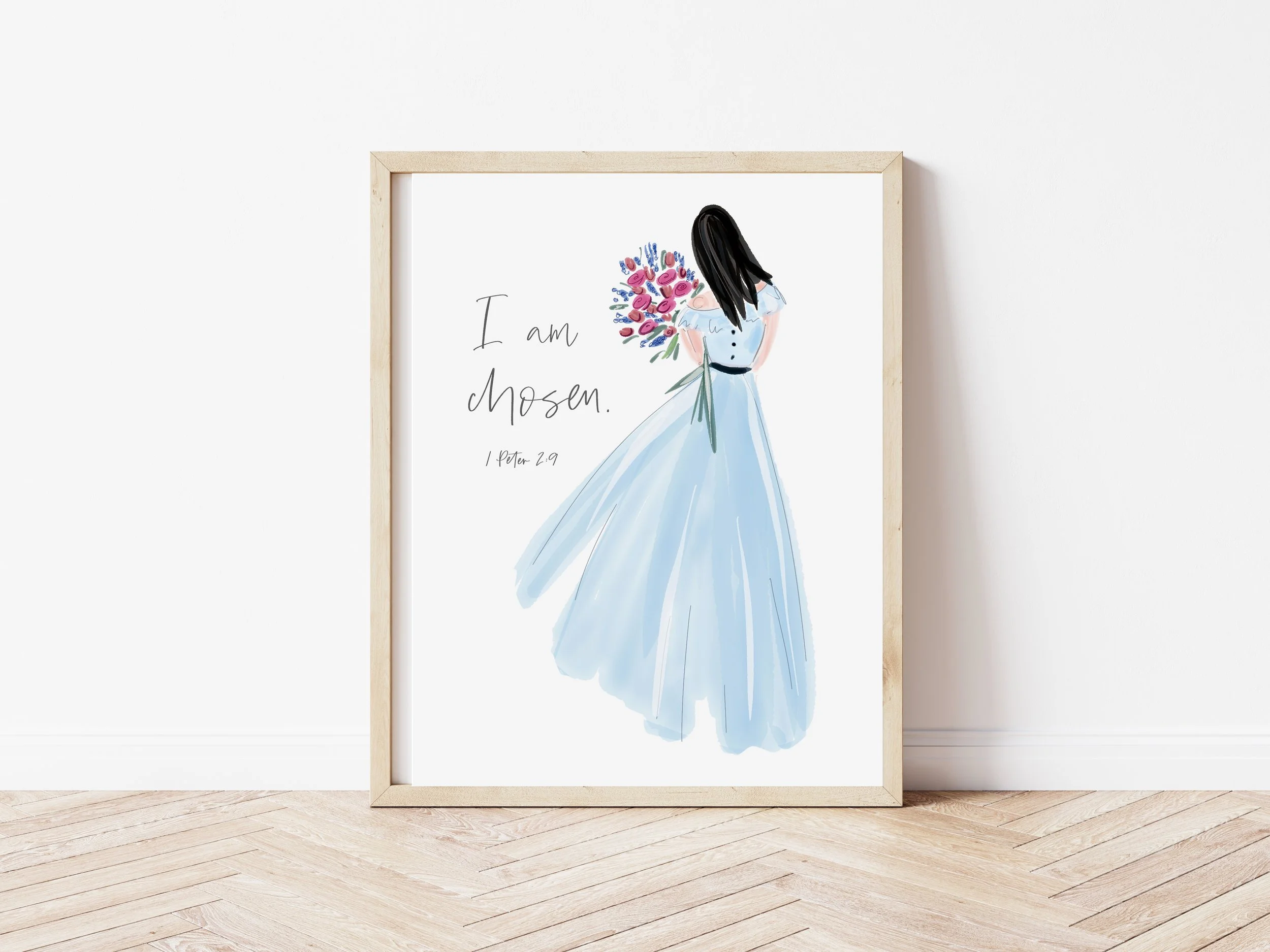 "I am chosen." 1 Peter 2:9