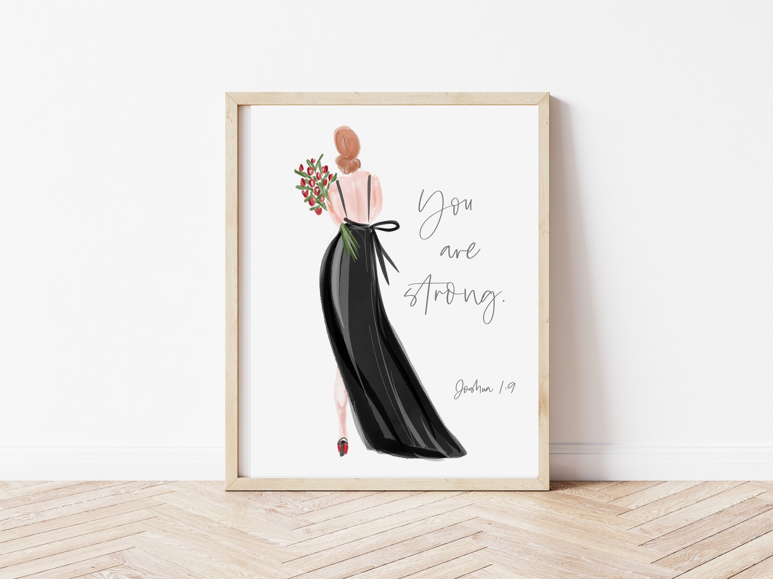 "You are strong." Joshua 1:9