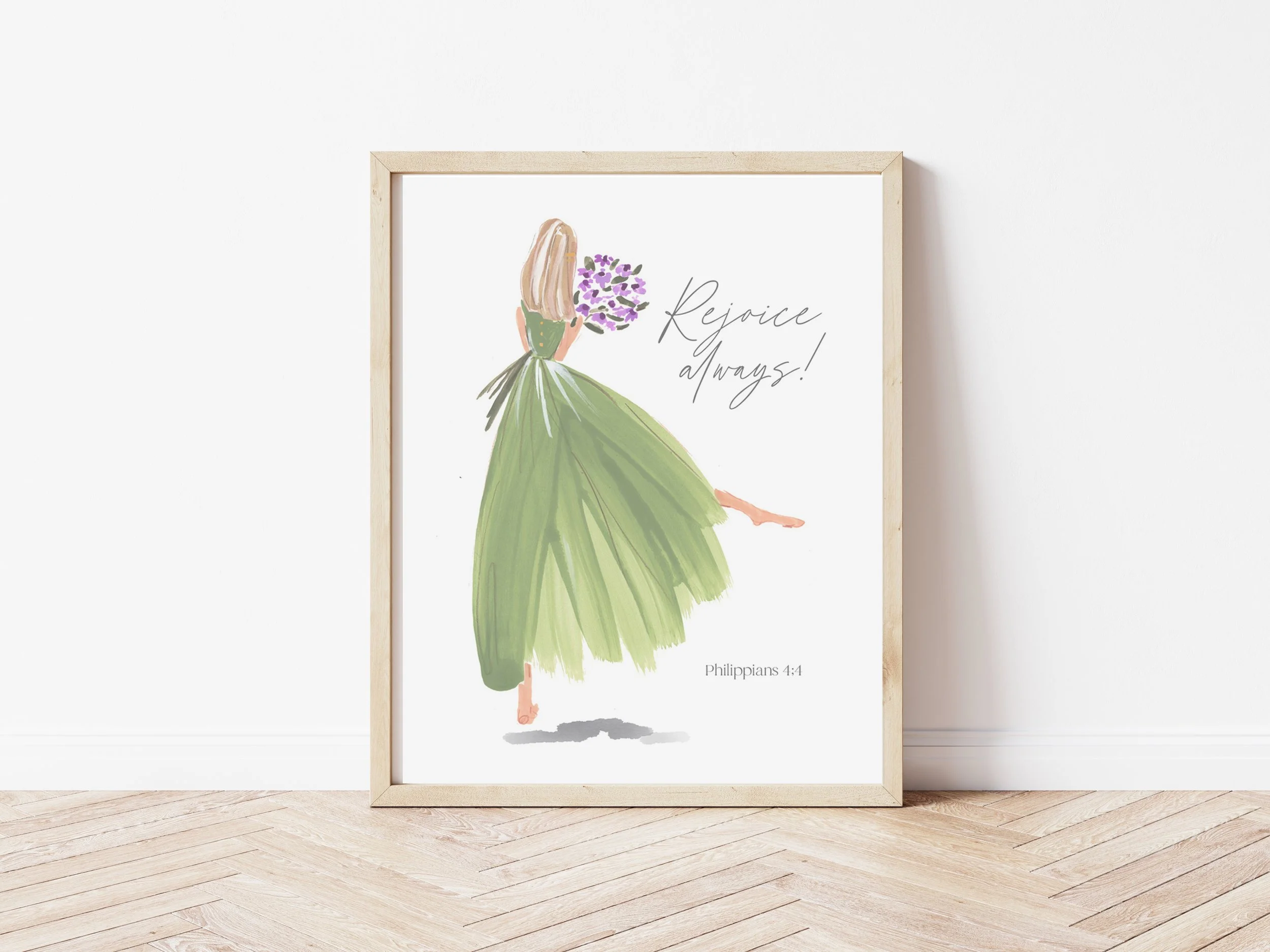 "Rejoice always!"  Philippians 4:4