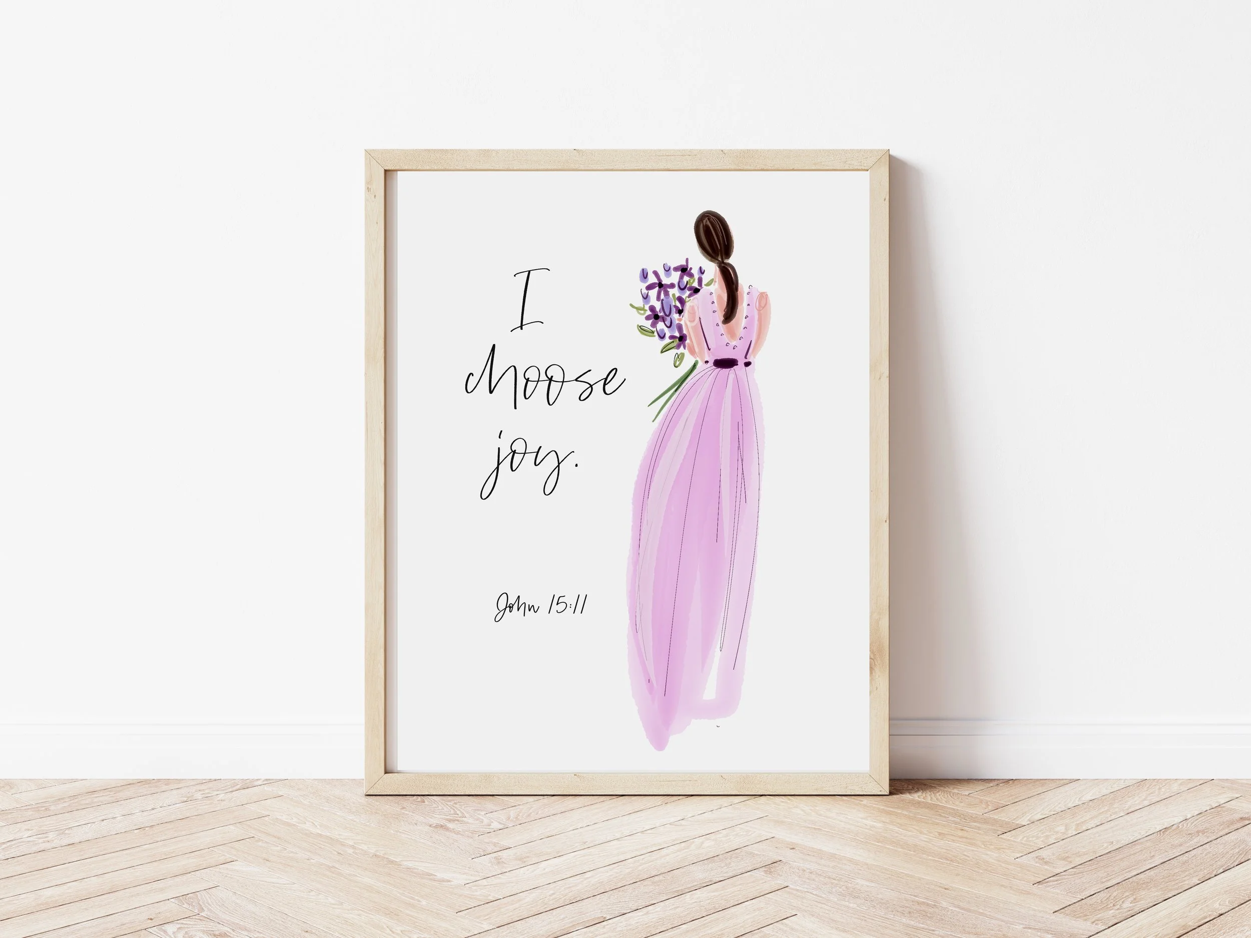 "I choose joy."  John 15:11