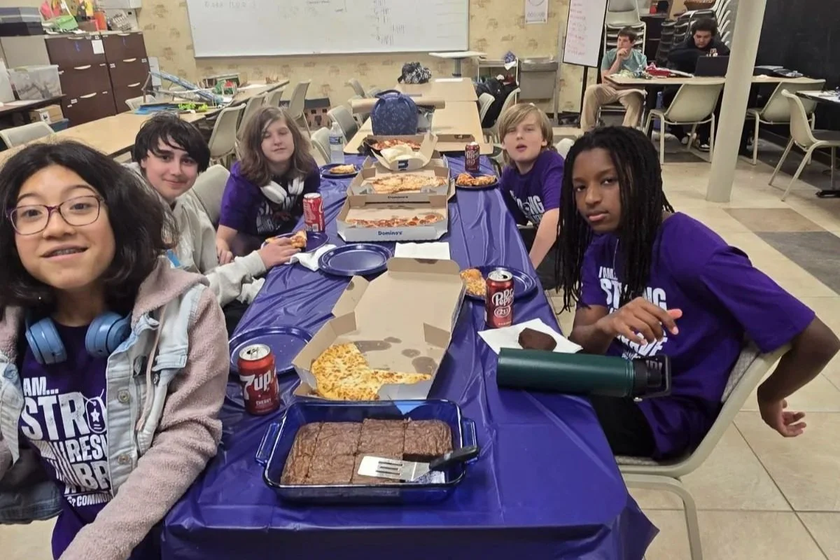 Military Connected Students Honored with a Purple Up! Day