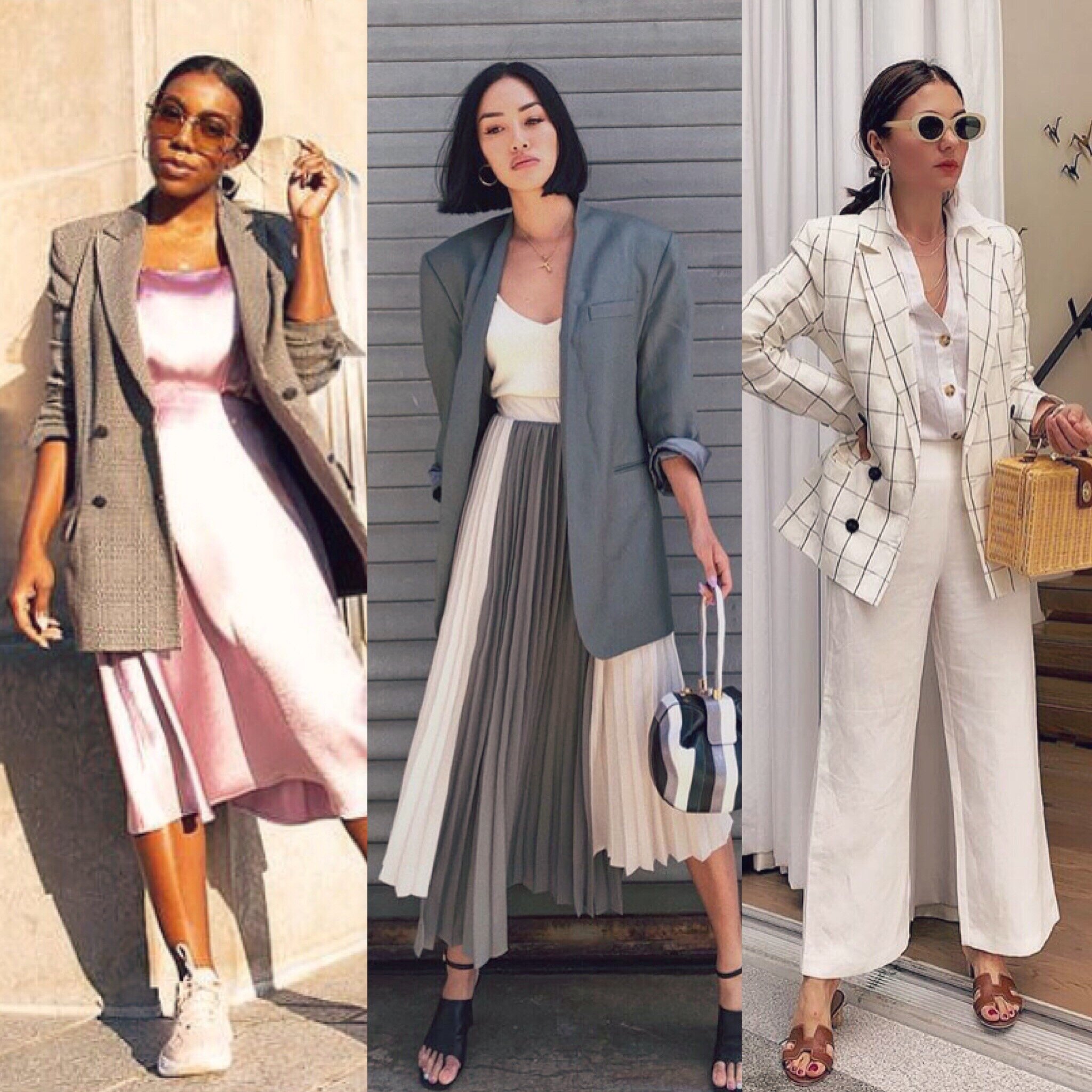   When it comes to workplace LEWKS, an oversized blazer is one of the most boss pieces you can wear. It oozes power and confidence, but still seems effortlessly cool. Here’s 3 no-fail blazer combos for those days when you need an extra dose of boss v