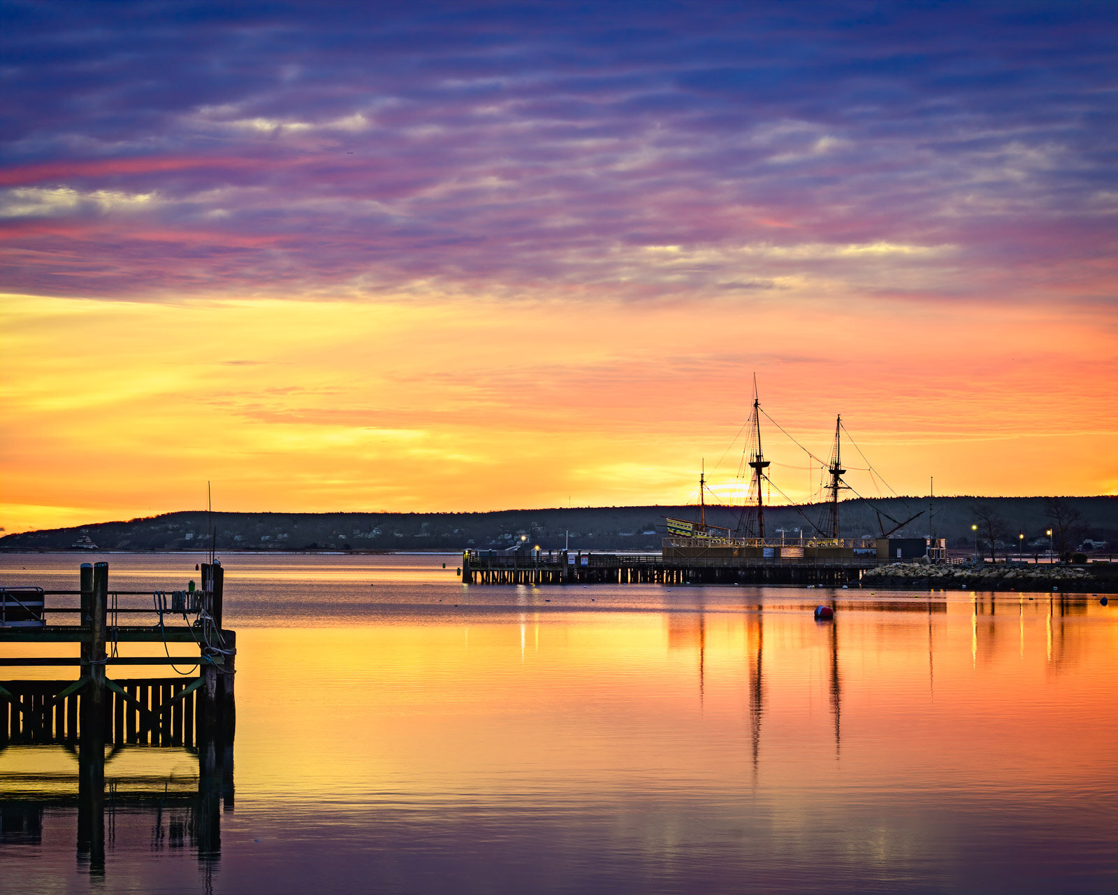 Plymouth Harbor Sunrise