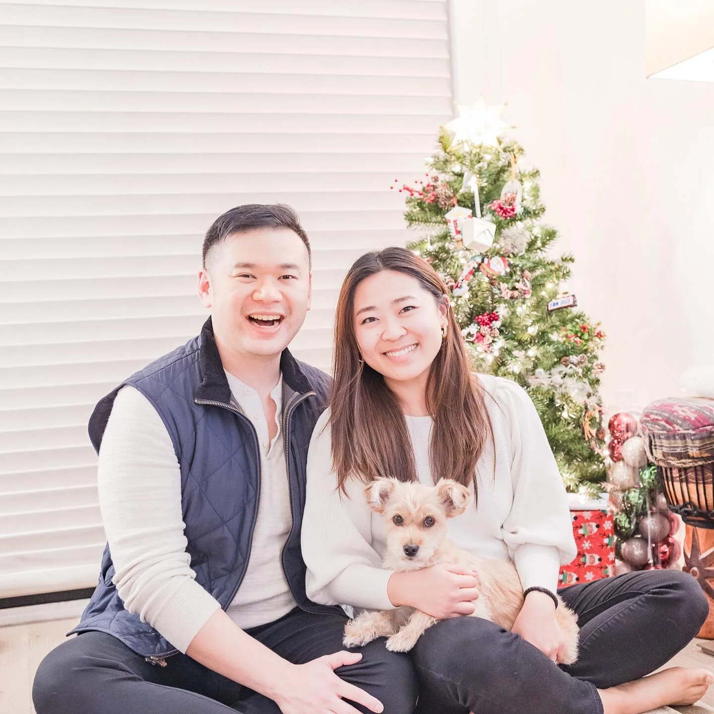 A little late (because we were traveling) but Merry Christmas from our little family to yours. Hope everyone is warm, healthy, and able to get some good rest 🎄💕