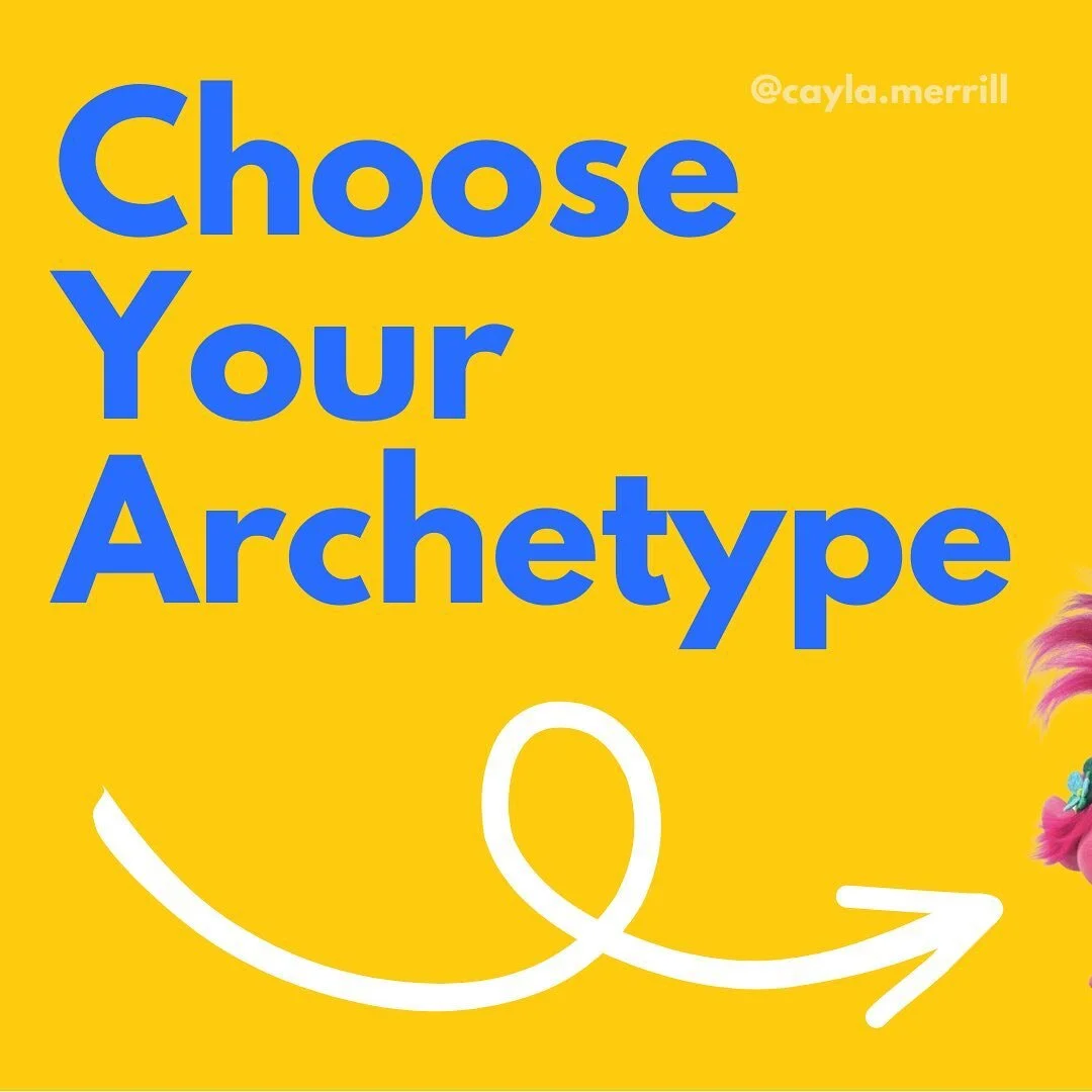 This is a stupid idea Cayla, no one&rsquo;s gonna get this.
😬
^^ anyone else get that voice when they&rsquo;re about to post ?? 
🙋&zwj;♀️
And then I pause.
I anchor into my brand archetype: The Entertainer.

How would they feel in this moment? 
&gt