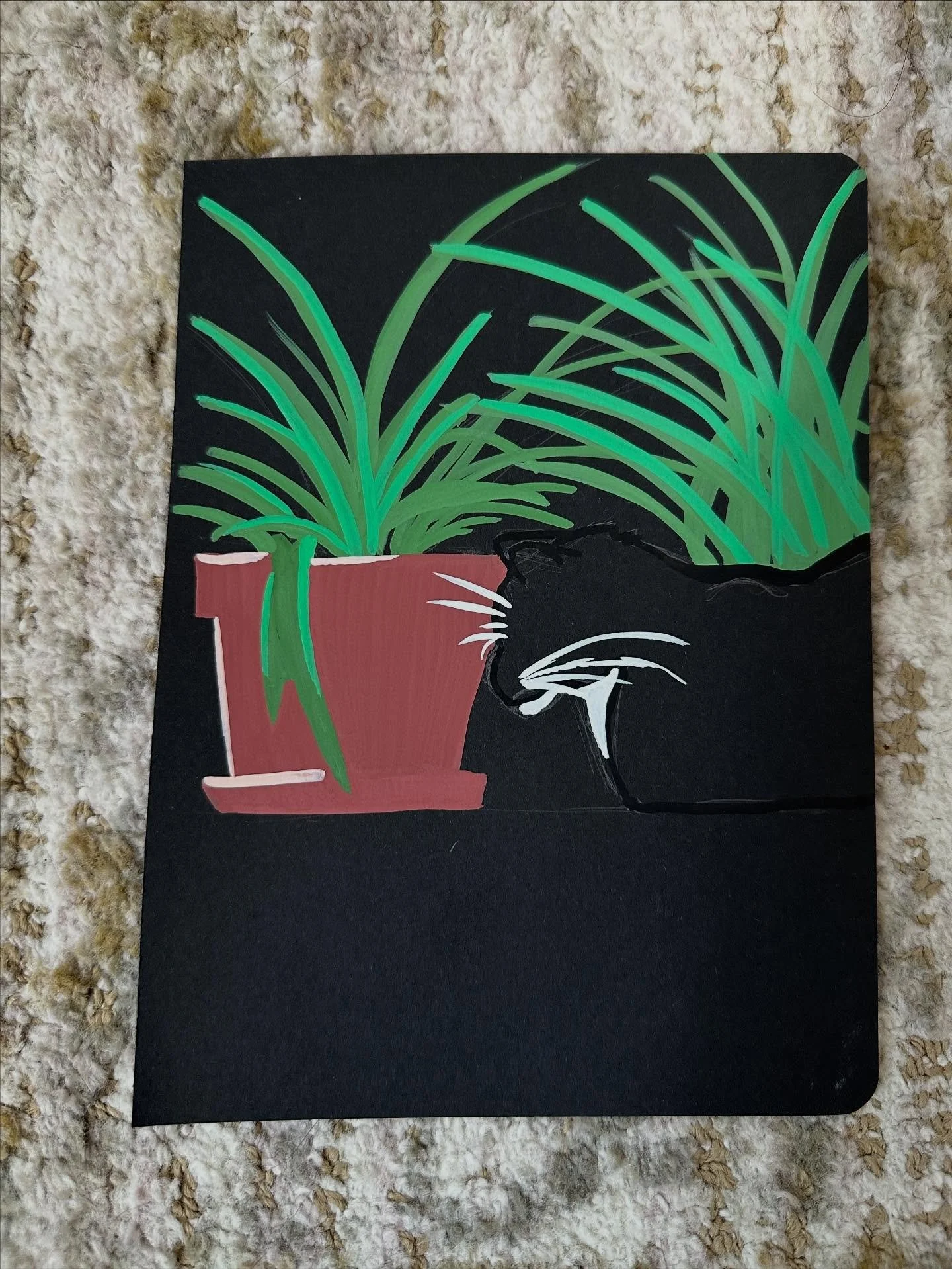 Drawing day 1/30 - Baxter Cat
It&rsquo;s not the first of the month, it&rsquo;s not #inktober but I want to see what happens if I draw every day - regardless of subject. 

Will I love this practice or hate it?!? I&rsquo;m nervous to commit to 30 days