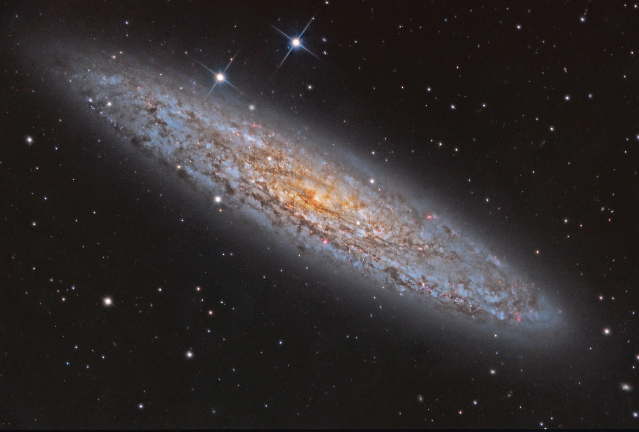 ngc 253, sculptor galaxy