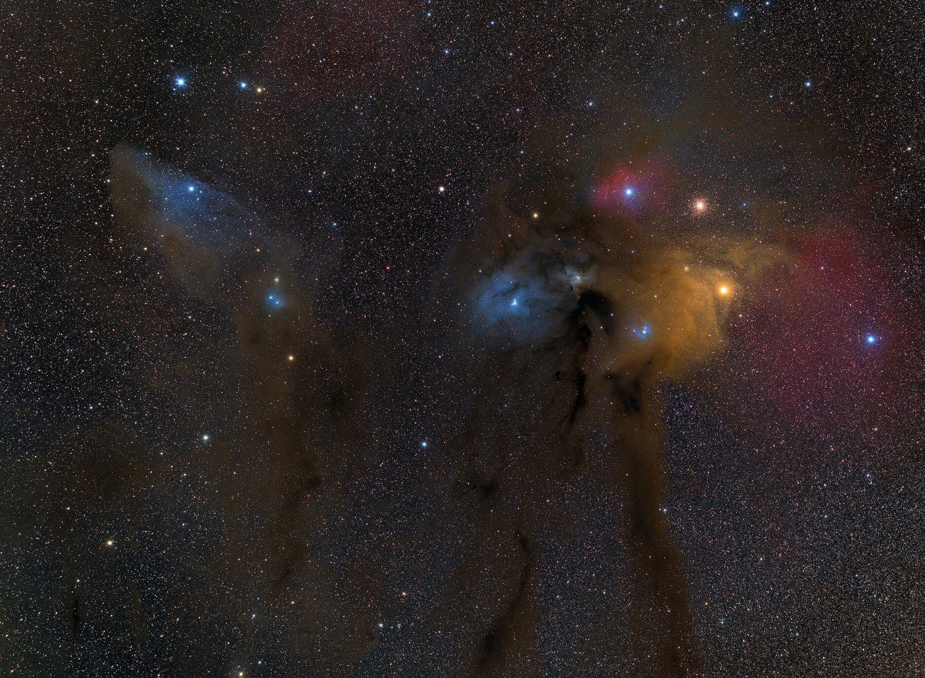 The Rho Ophiuchi Nebular Complex