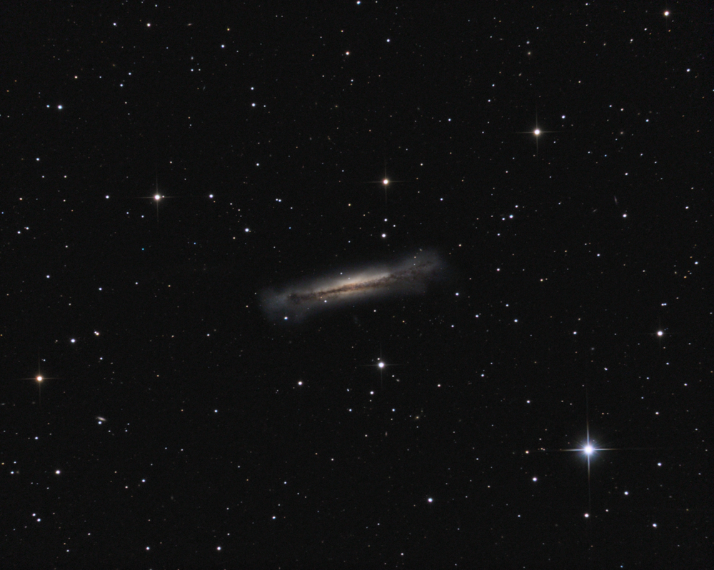NGC 3628: aka The Hamburger Galaxy — AAPOD2.COM