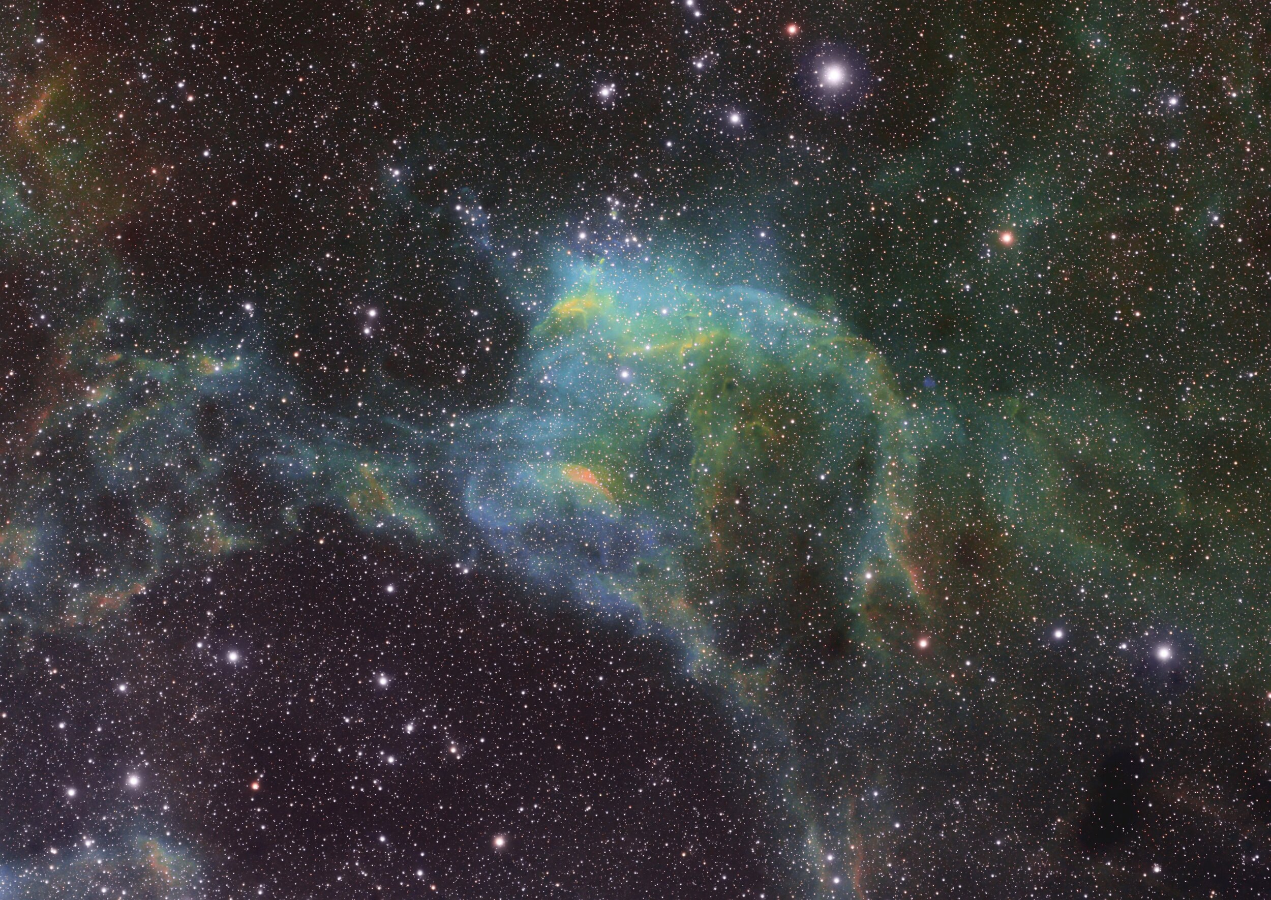 NGC 3572 - The Southern Tadpoles