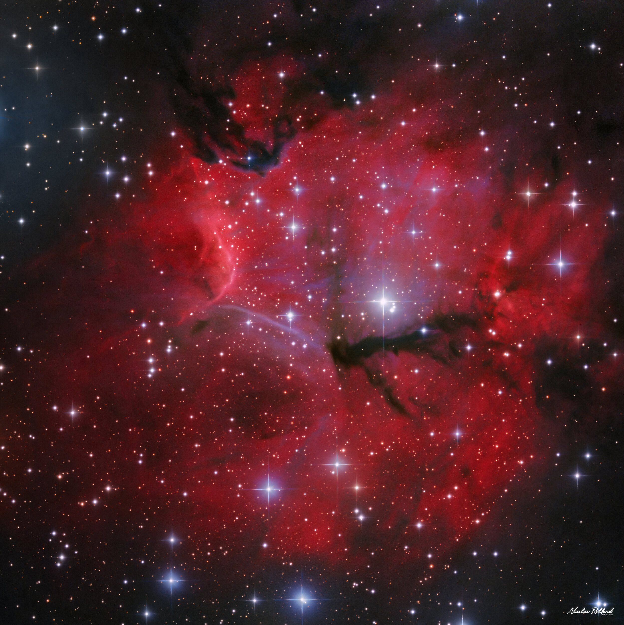 The Star forming region GUM 15     